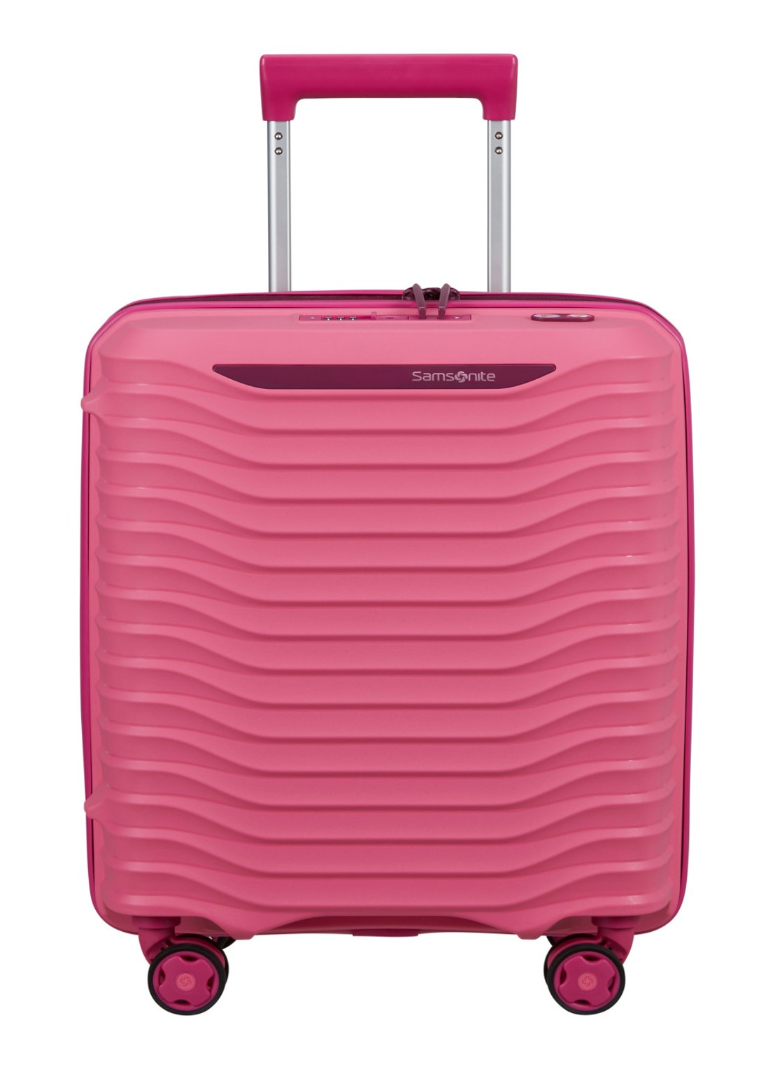 Samsonite Kidzjoy spinner 45 cm - voorkant 2 donkerroze