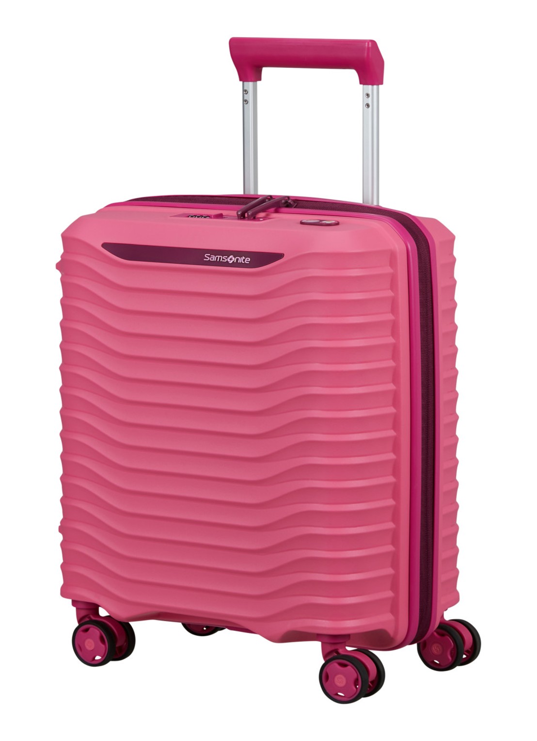 Samsonite Kidzjoy spinner 45 cm - voorkant 3 donkerroze