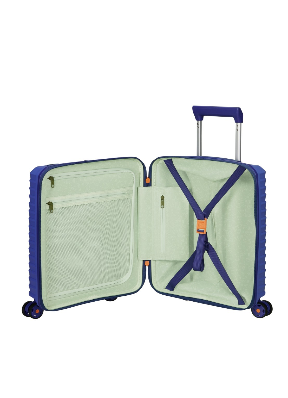 Samsonite Kidzjoy spinner 45 cm - detail 3 donkerblauw