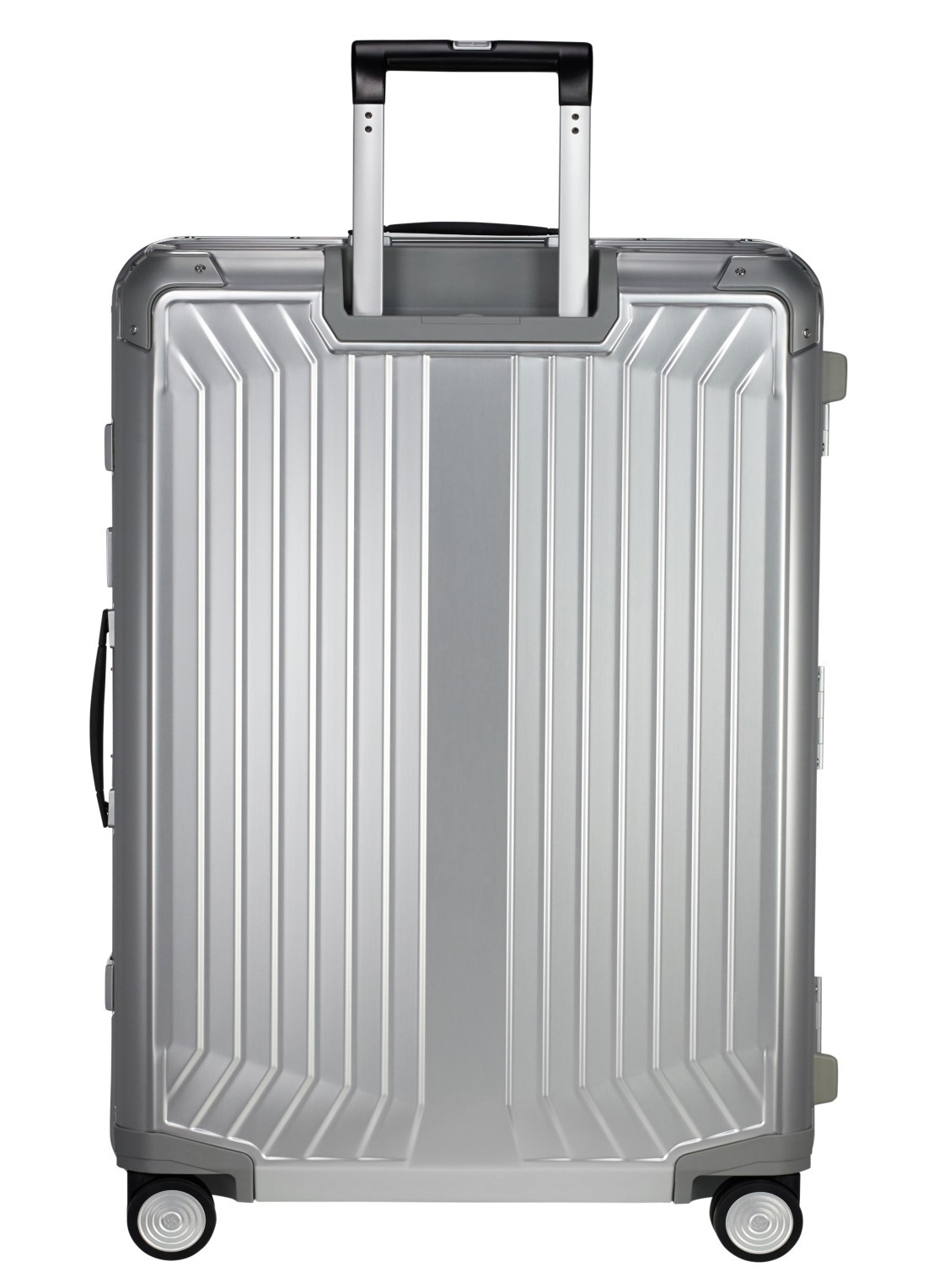 Samsonite Lite-Box Alu spinner 76 cm  - achterkant zilver