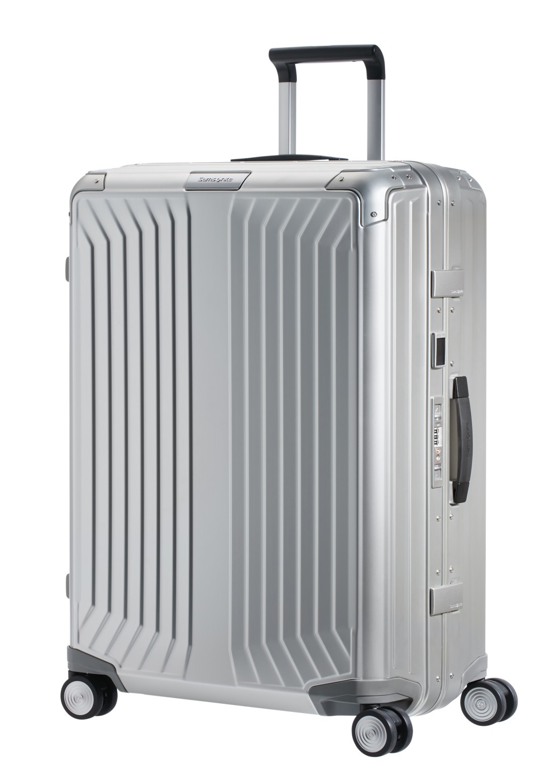 Samsonite Lite-Box Alu spinner 76 cm  - detail 4 zilver