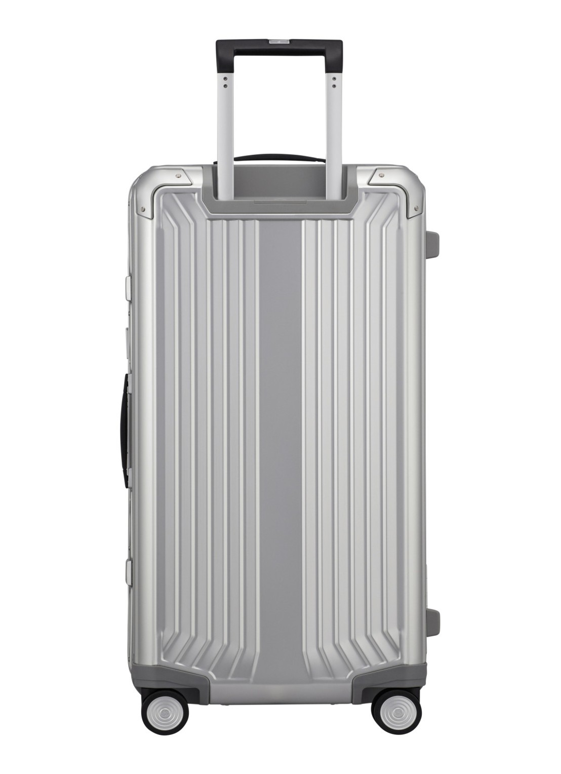Samsonite Lite-Box Alu spinner 80 cm - achterkant 3 zilver