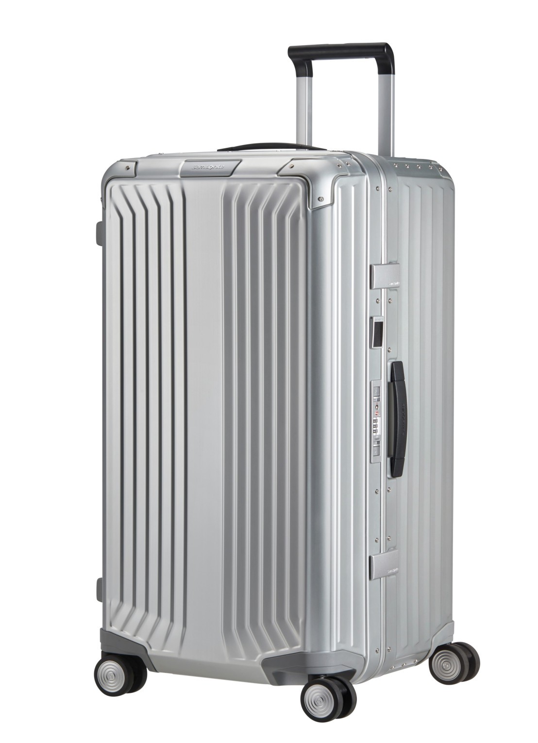 Samsonite Lite-Box Alu spinner 80 cm - detail 4 zilver