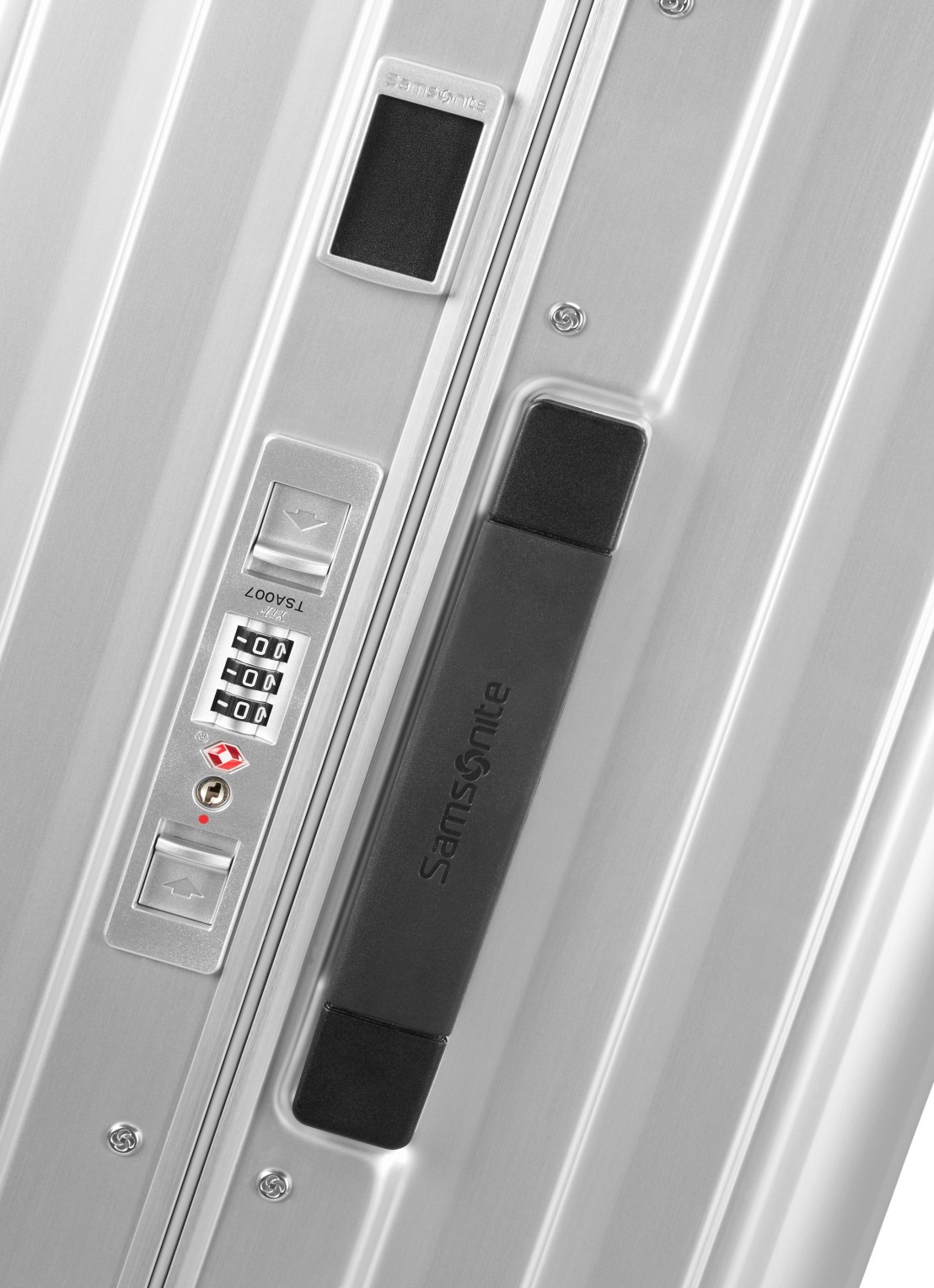 Samsonite Lite-Box Alu spinner 80 cm - detail 8 zilver
