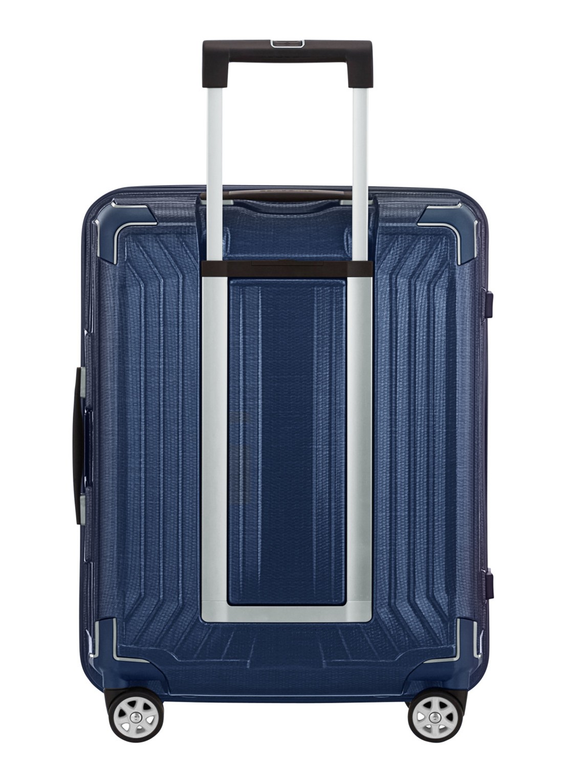 Samsonite Lite-Box spinner 55 cm - achterkant 3 staalblauw