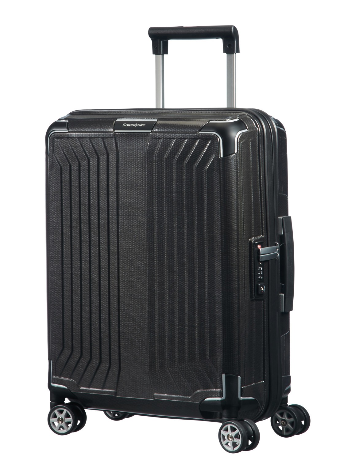 Samsonite Lite-Box spinner 55 cm - detail 3 zwart