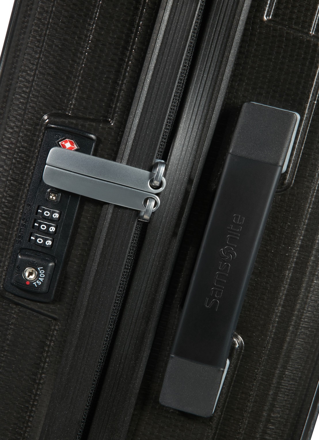 Samsonite Lite-Box spinner 55 cm - detail 6 zwart