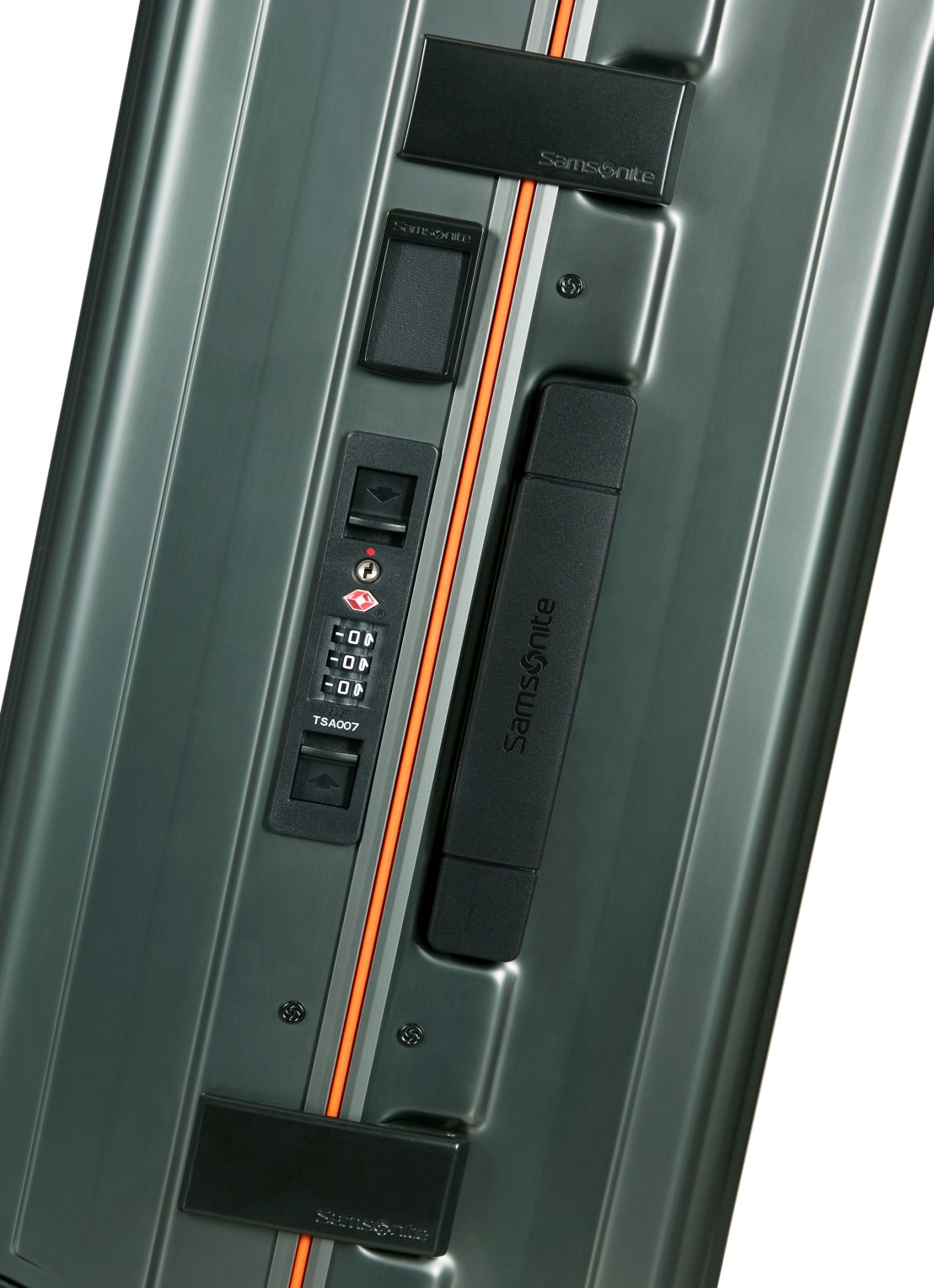 Samsonite Lite-Box spinner 55 cm - detail 4 olijfgroen