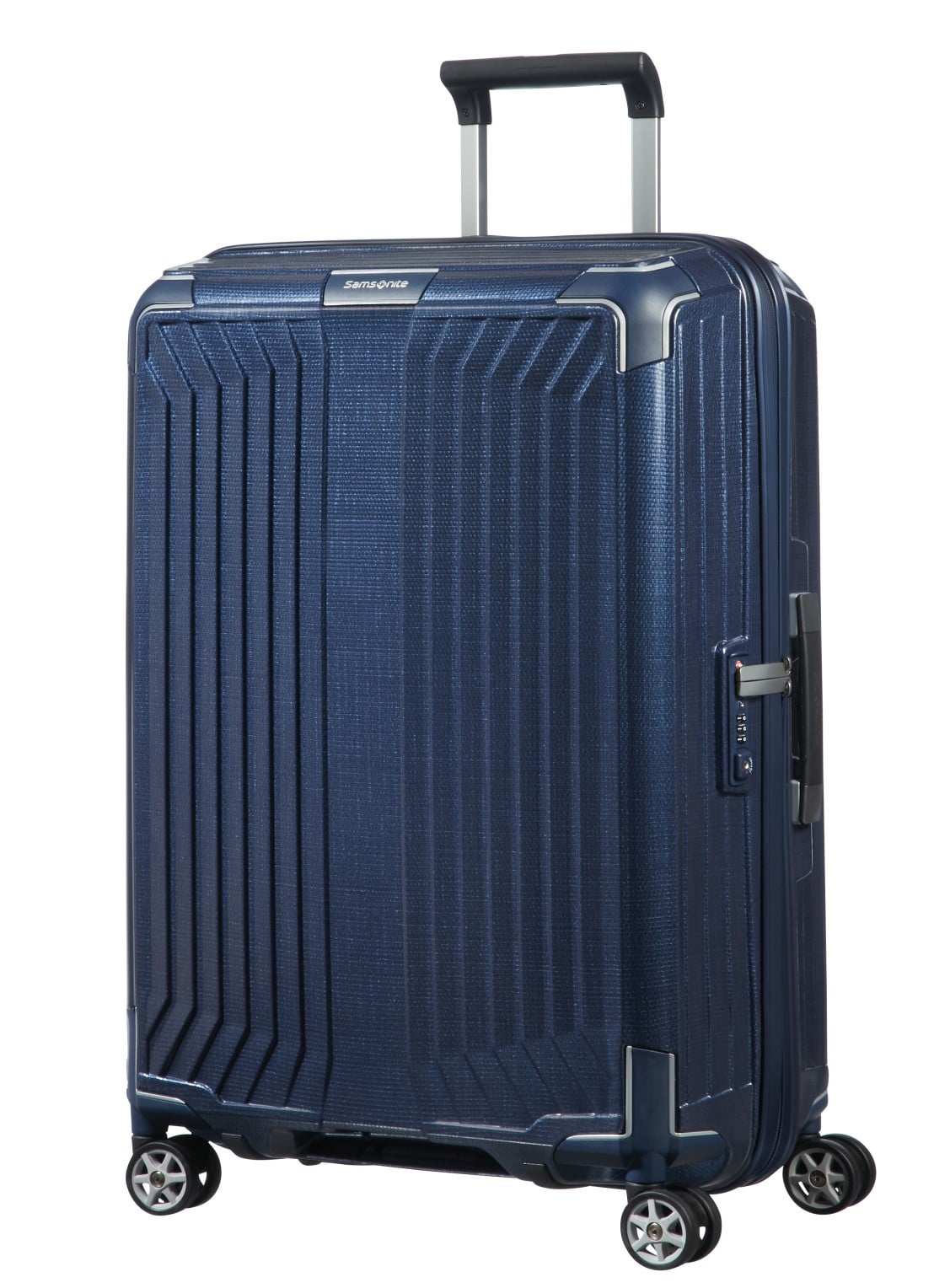 Samsonite Lite-Box spinner 69 cm - detail 4 staalblauw