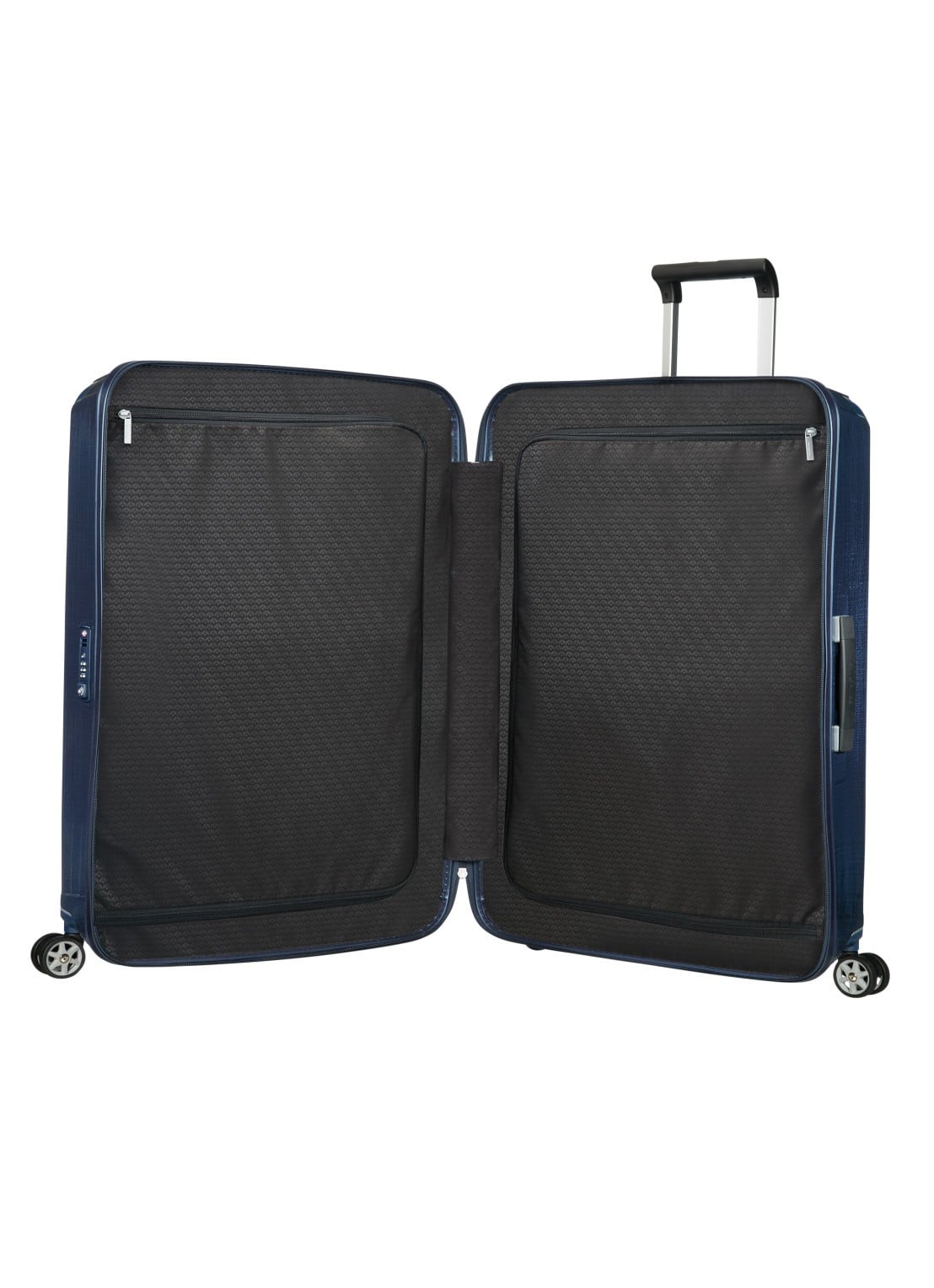 Samsonite Lite-Box spinner 69 cm - voorkant 2 staalblauw