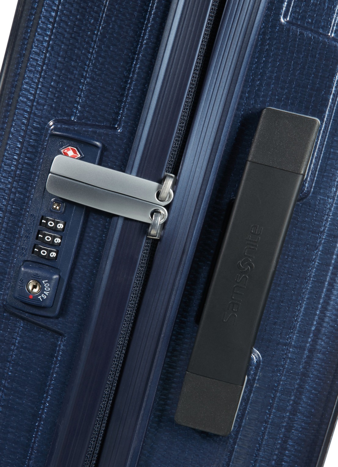 Samsonite Lite-Box spinner 75 cm - detail 6 donkerblauw