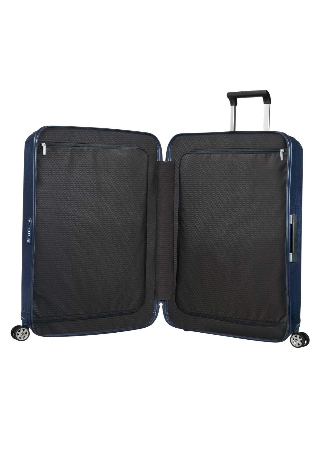Samsonite Lite-Box spinner 75 cm - voorkant 3 donkerblauw