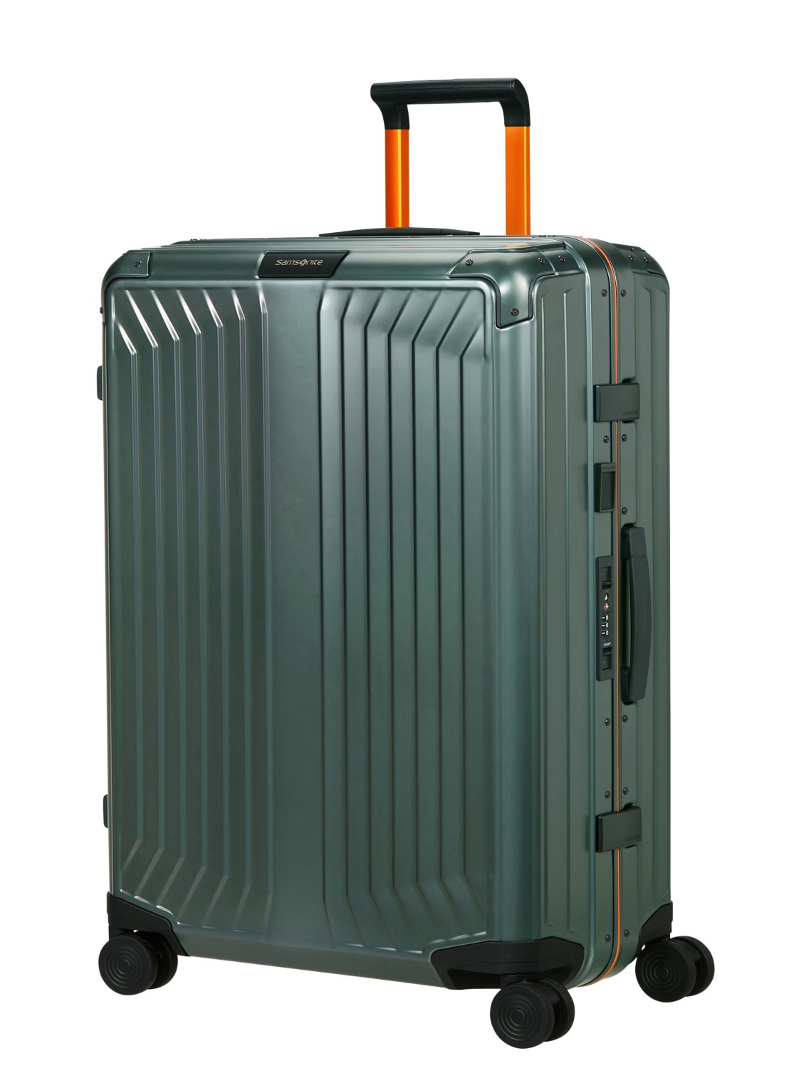 Samsonite Lite-Box spinner 76 cm - voorkant 3 petrolgroen