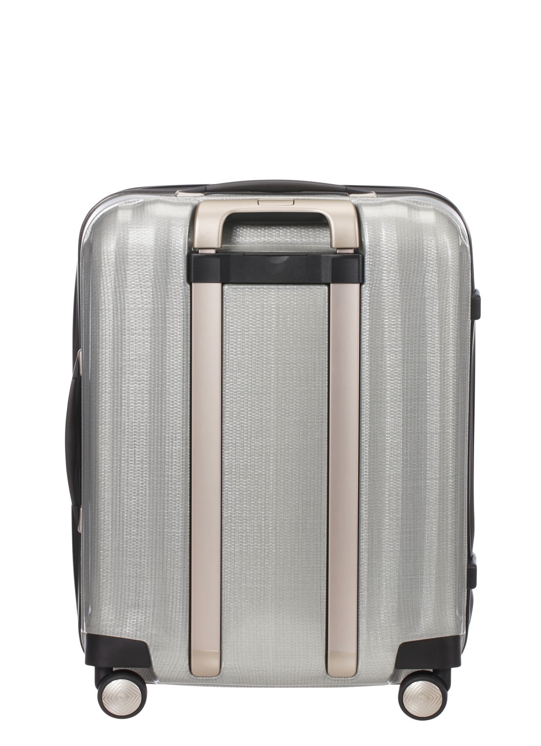 Samsonite Lite-Cube spinner 55 cm - achterkant zilver
