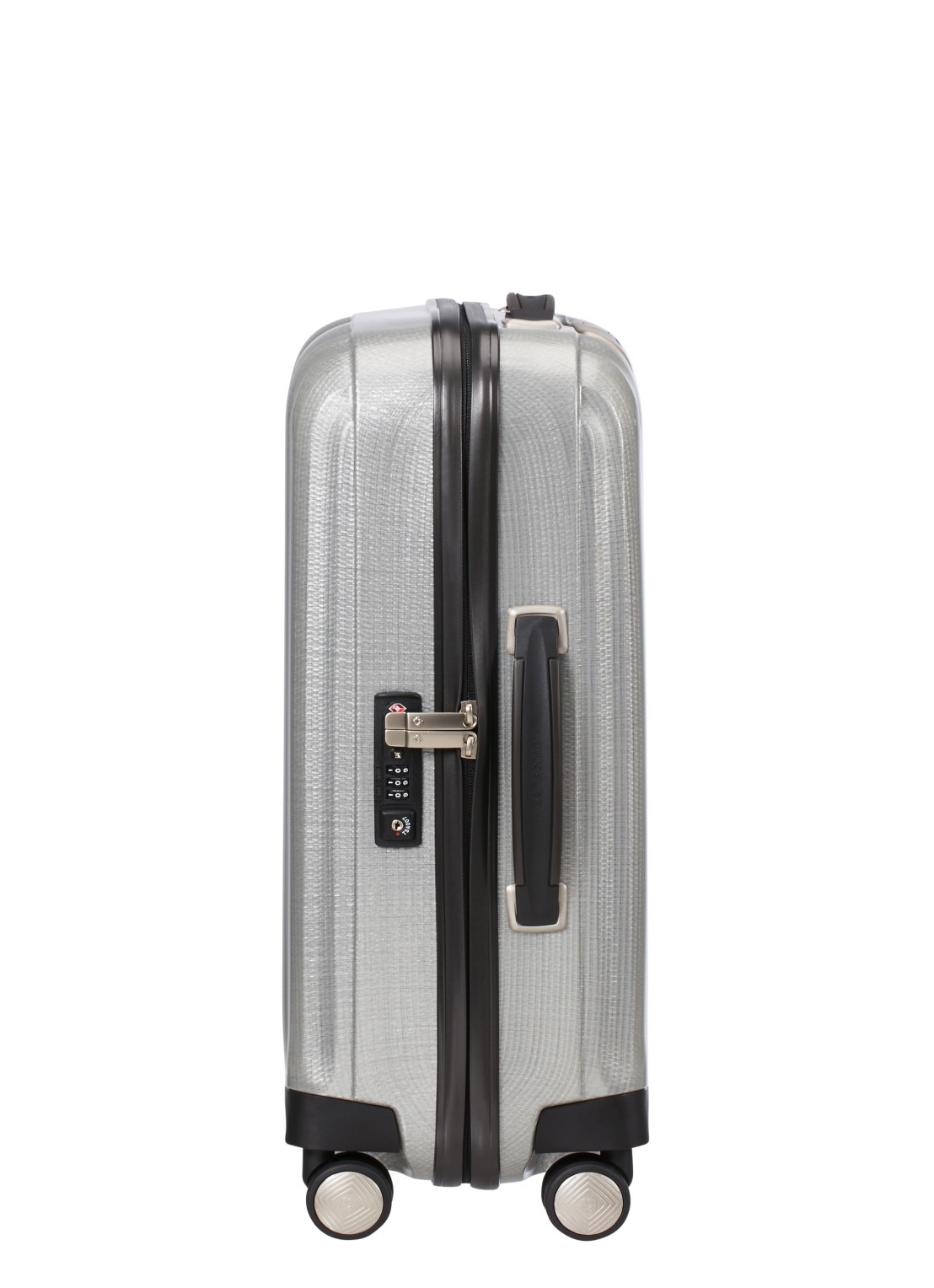 Samsonite Lite-Cube spinner 55 cm - detail 5 zilver
