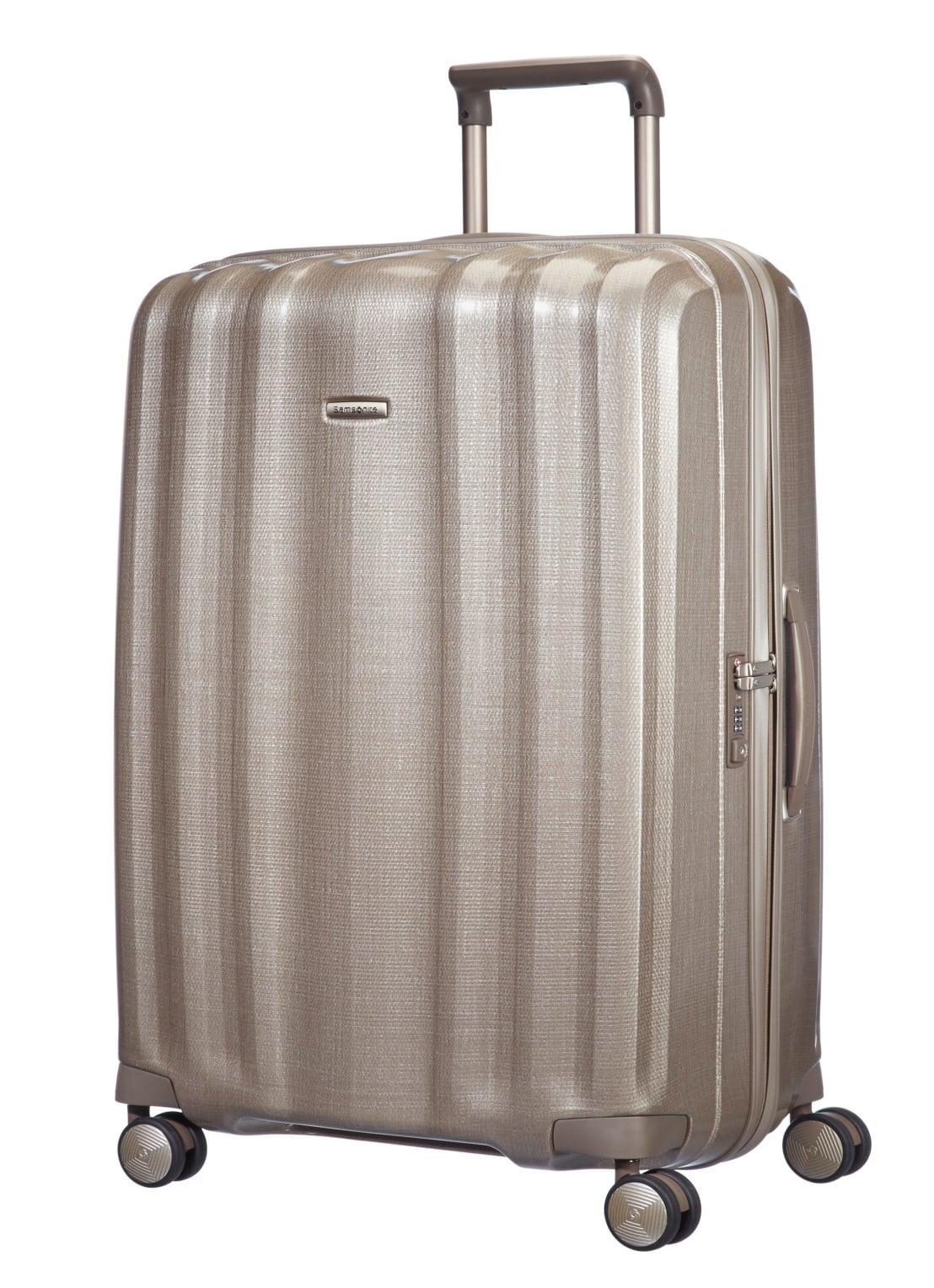 Samsonite Lite-Cube spinner 81 cm - detail 2 ivory gold