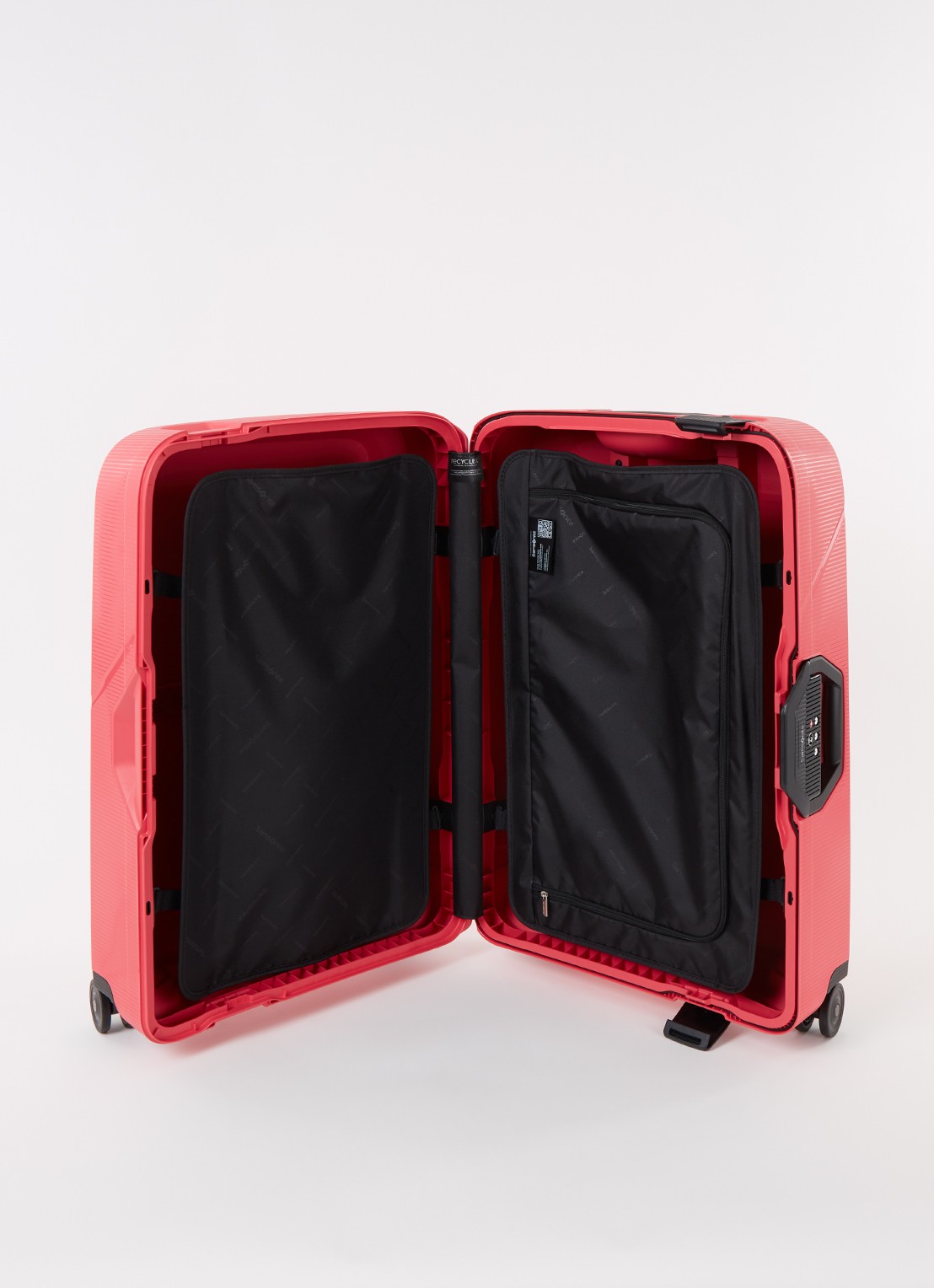 Samsonite Magnum Eco spinner 69 cm - detail 3 roze