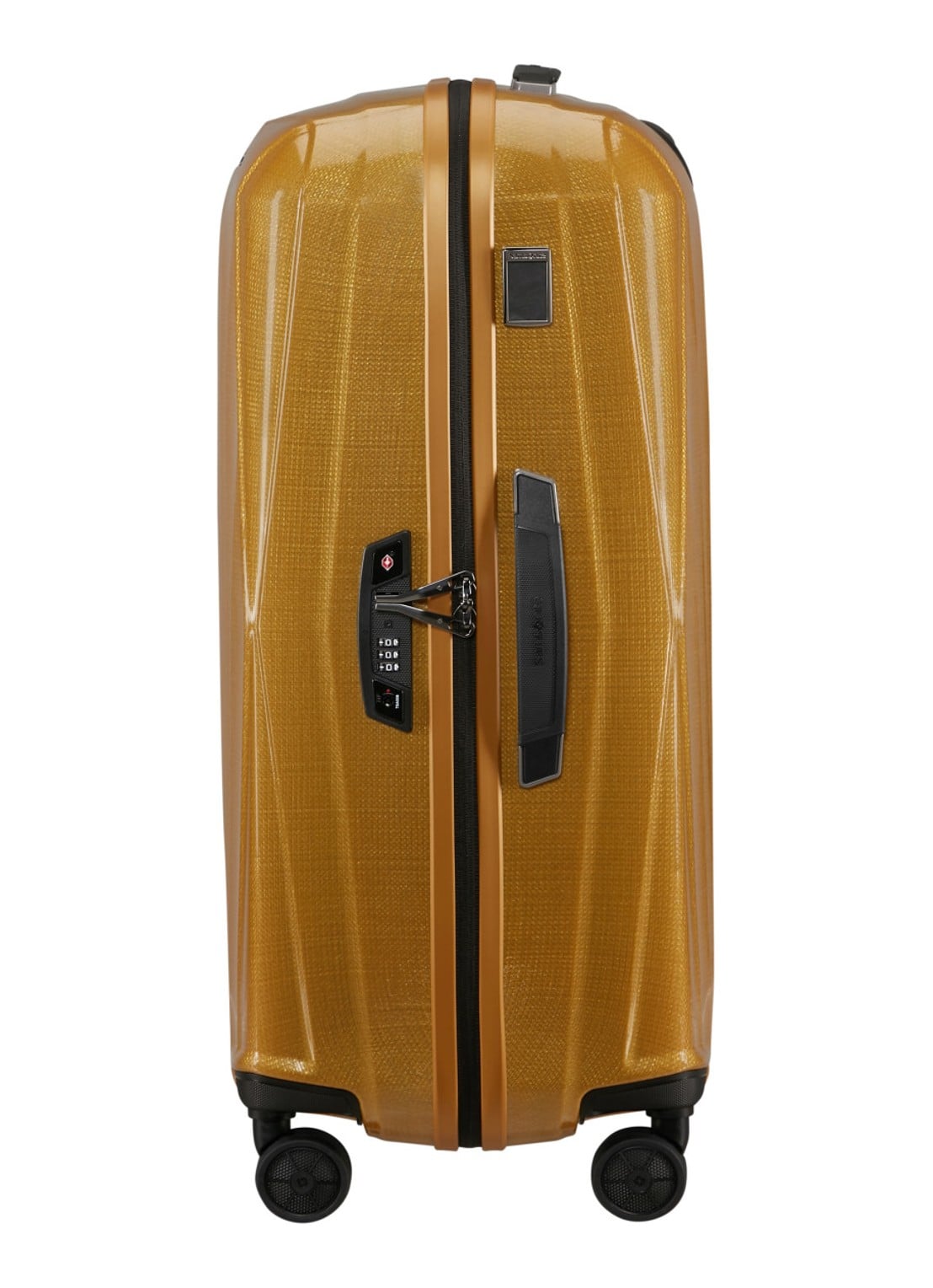 Samsonite Major-Lite spinner 69 cm - detail 3 okergeel