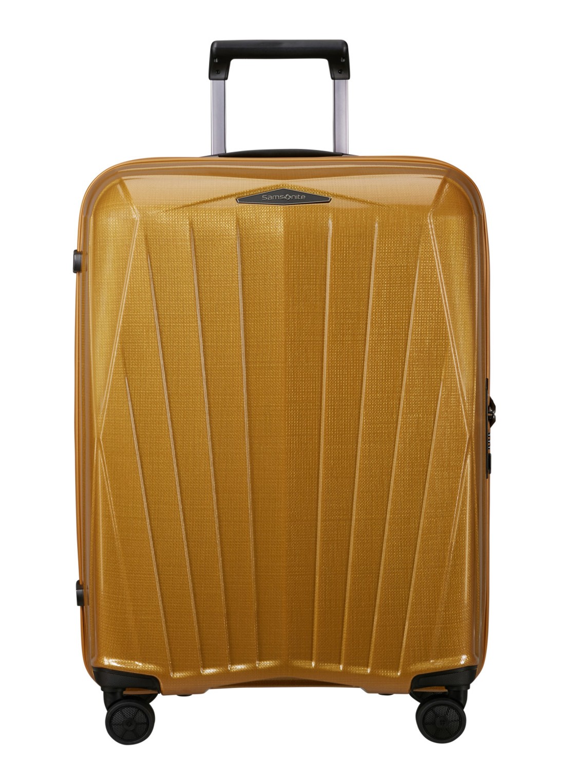Samsonite Major-Lite spinner 69 cm - voorkant 6 okergeel