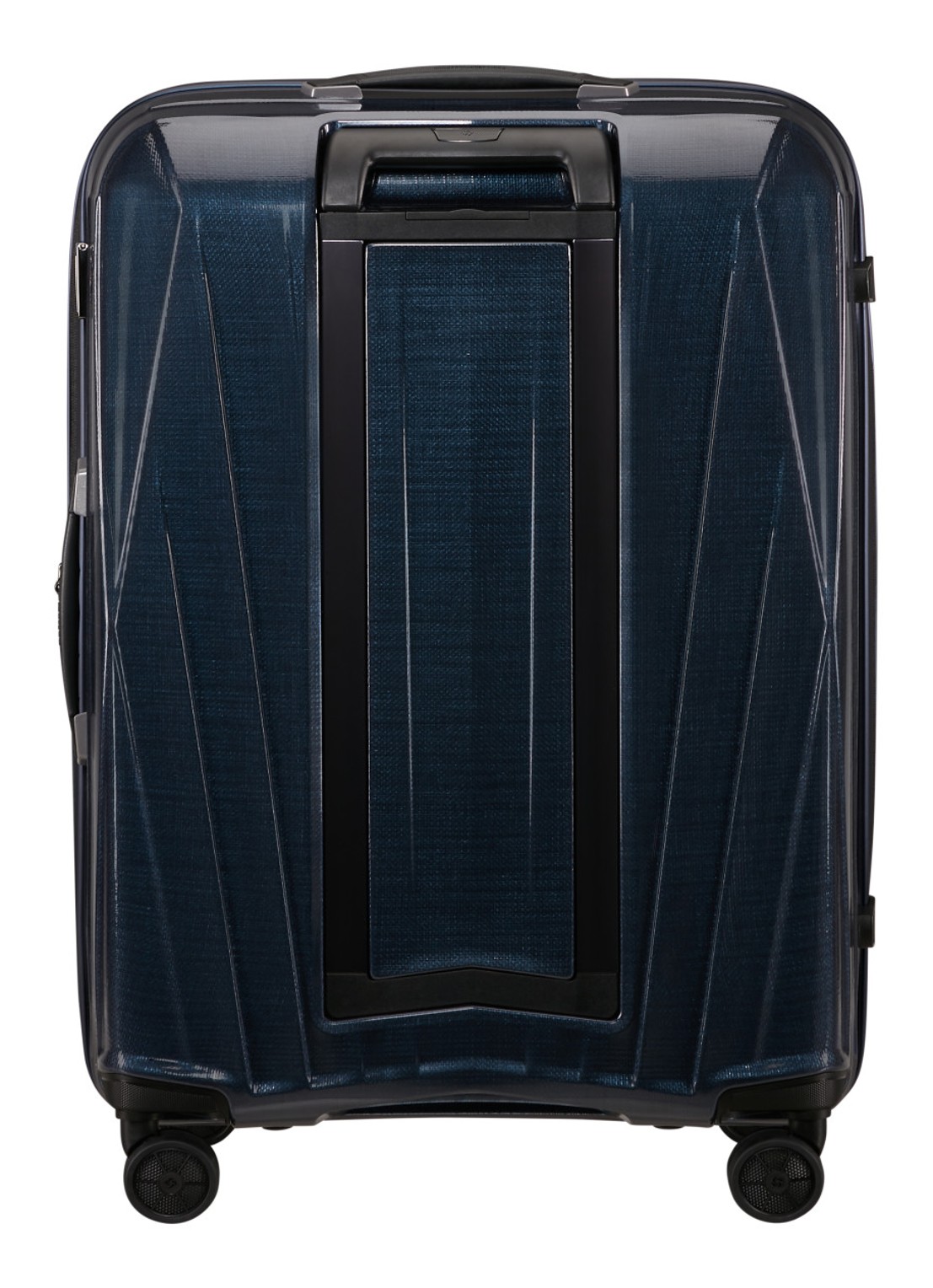 Samsonite Major-Lite spinner 69 cm - achterkant donkerblauw