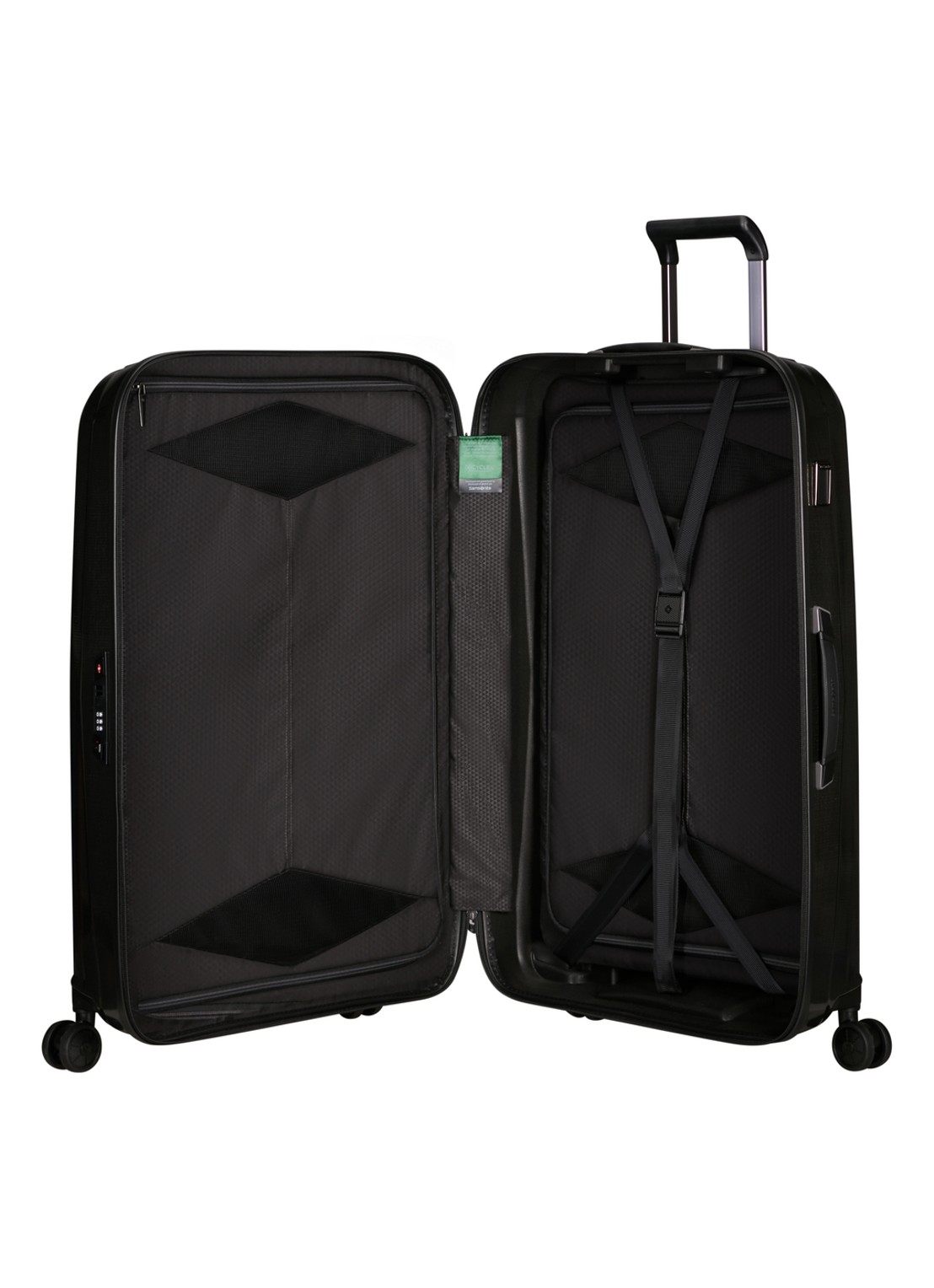 Samsonite Major-Lite spinner 77 cm - achterkant 5 zwart