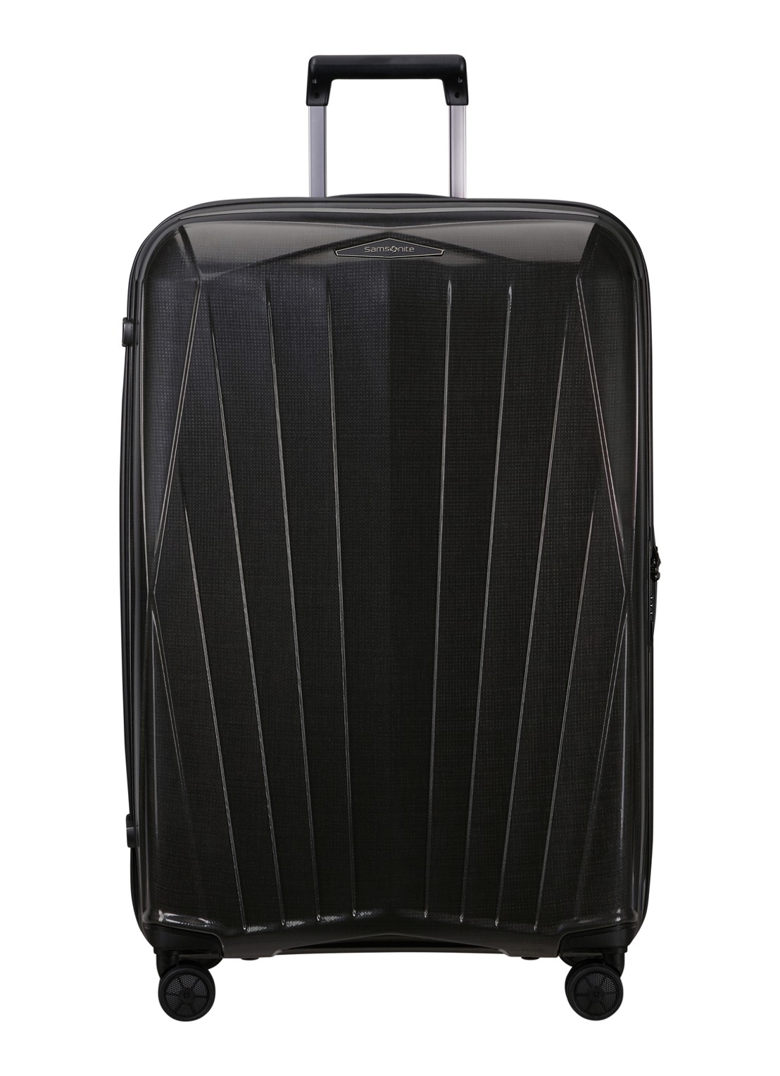 Samsonite Major-Lite spinner 77 cm - voorkant zwart