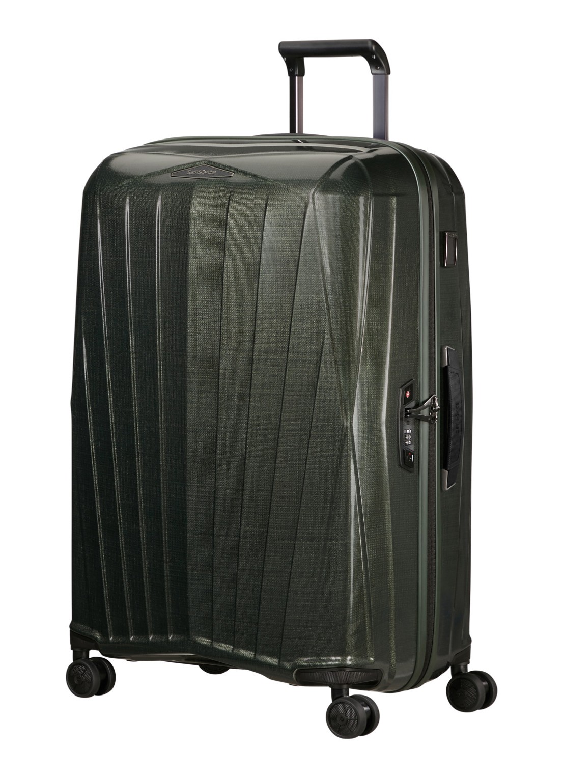Samsonite Major-Lite spinner 77 cm - detail 4 donkergroen