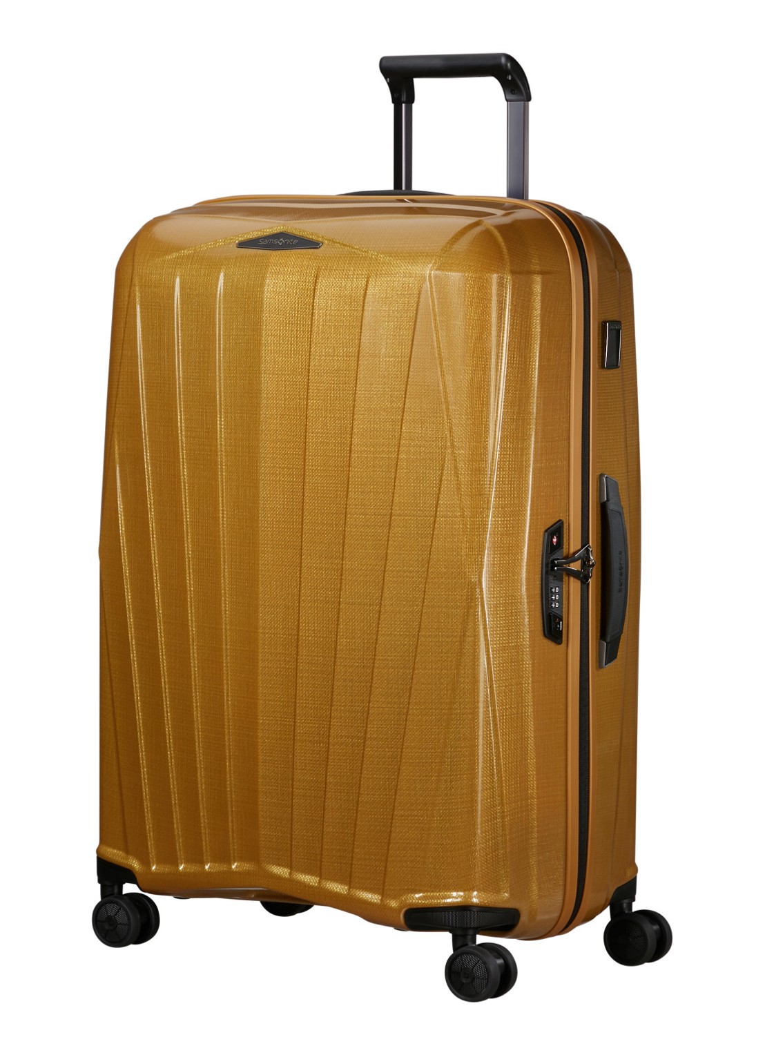 Samsonite Major-Lite spinner 77 cm - detail 4 okergeel