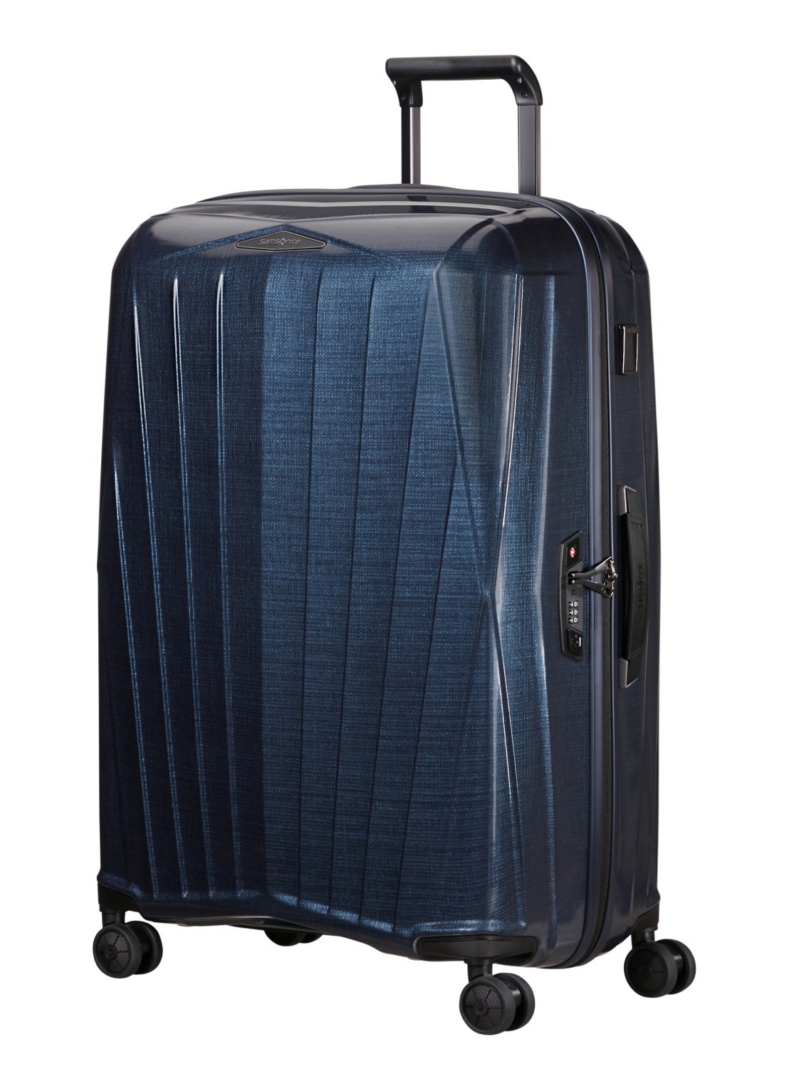 Samsonite Major-Lite spinner 77 cm - detail 4 donkerblauw