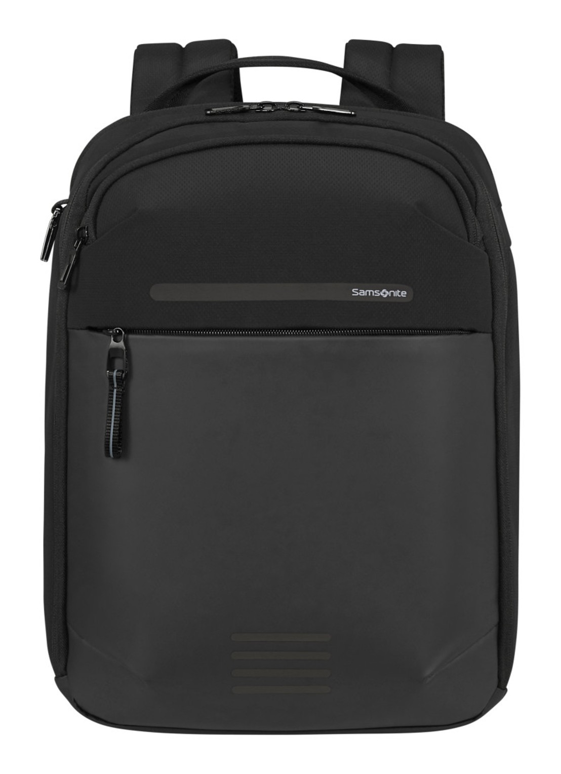 Samsonite Moderny laptoprugzak met 14,1 inch laptopvak - voorkant 5 zwart