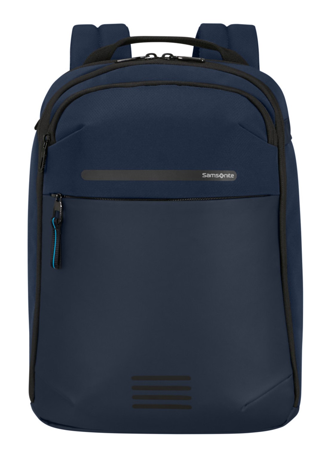 Samsonite Moderny laptoprugzak met 14,1 inch laptopvak - voorkant 5 blauw