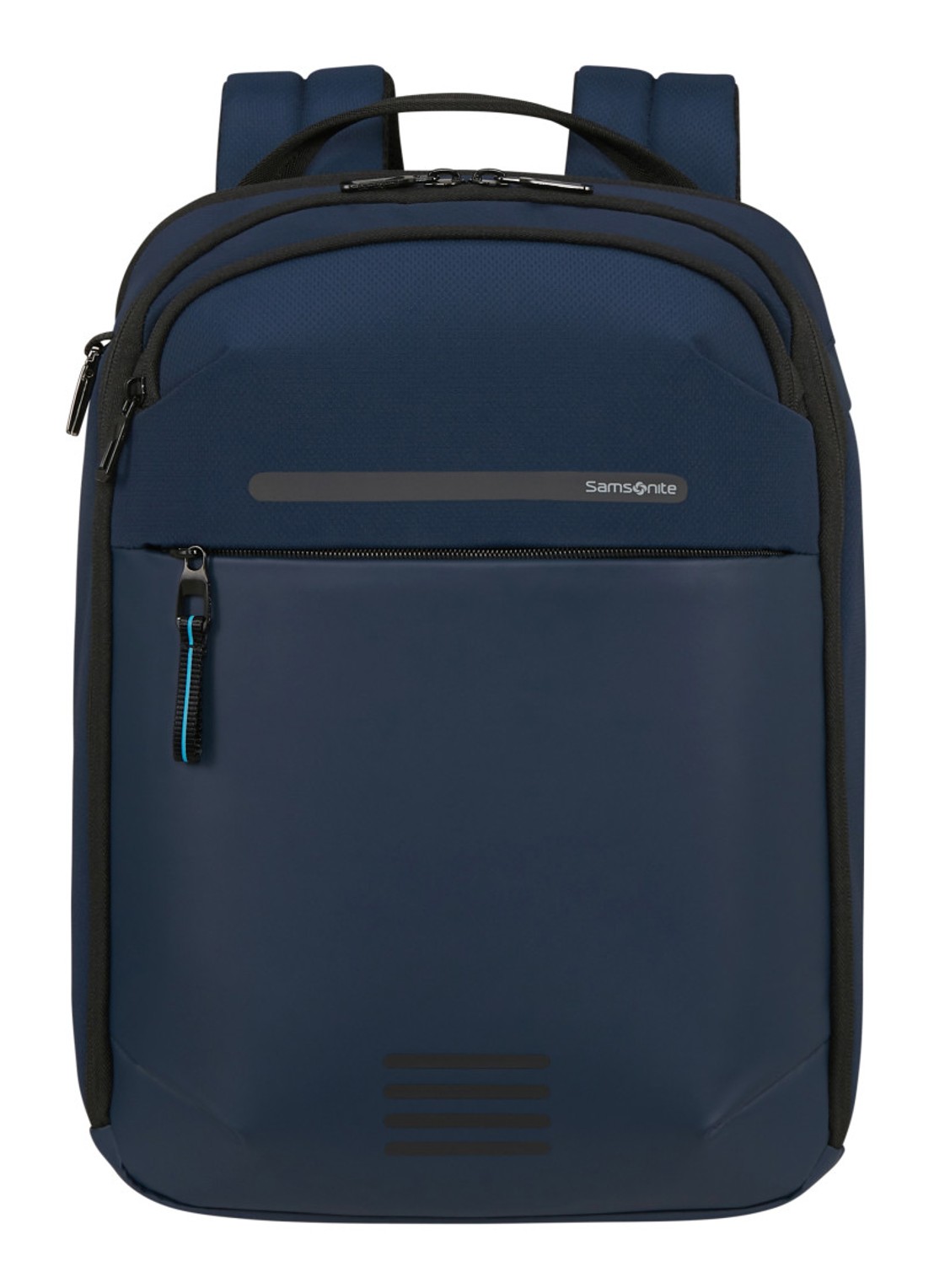 Samsonite Moderny laptoprugzak met 14,1 inch laptopvak - voorkant 6 blauw