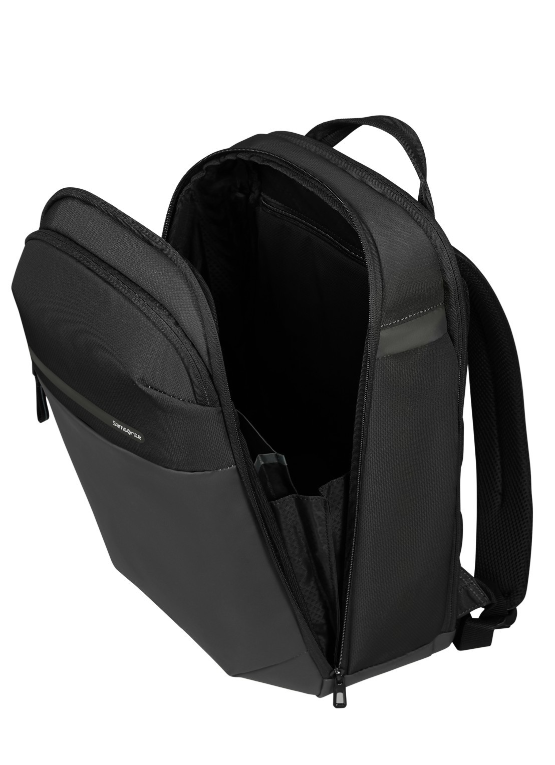 Samsonite Moderny laptoprugzak met 15,6 inch laptopvak - achterkant zwart