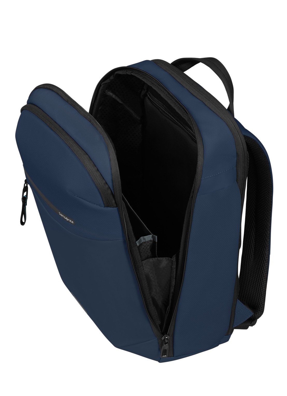 Samsonite Moderny laptoprugzak met 15,6 inch laptopvak - achterkant 6 blauw