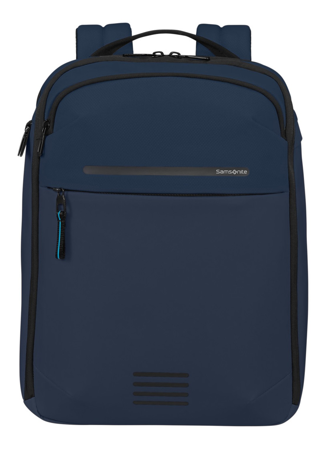 Samsonite Moderny laptoprugzak met 15,6 inch laptopvak - voorkant 4 blauw