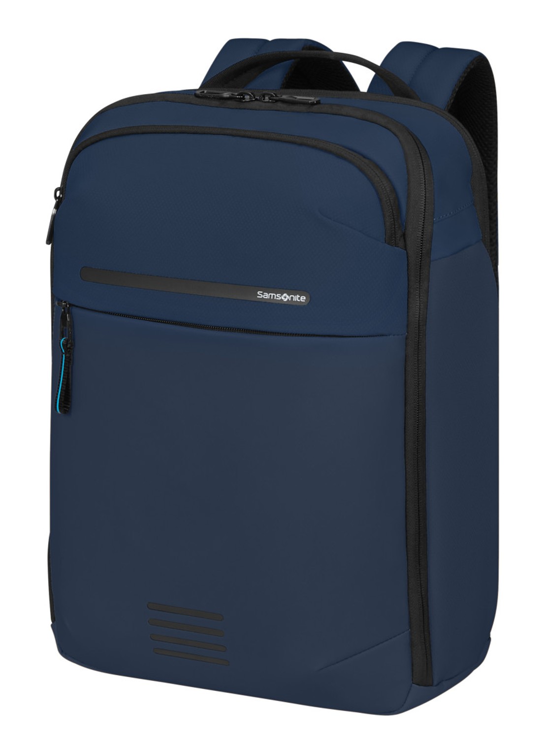 Samsonite Moderny laptoprugzak met 15,6 inch laptopvak - voorkant 5 blauw