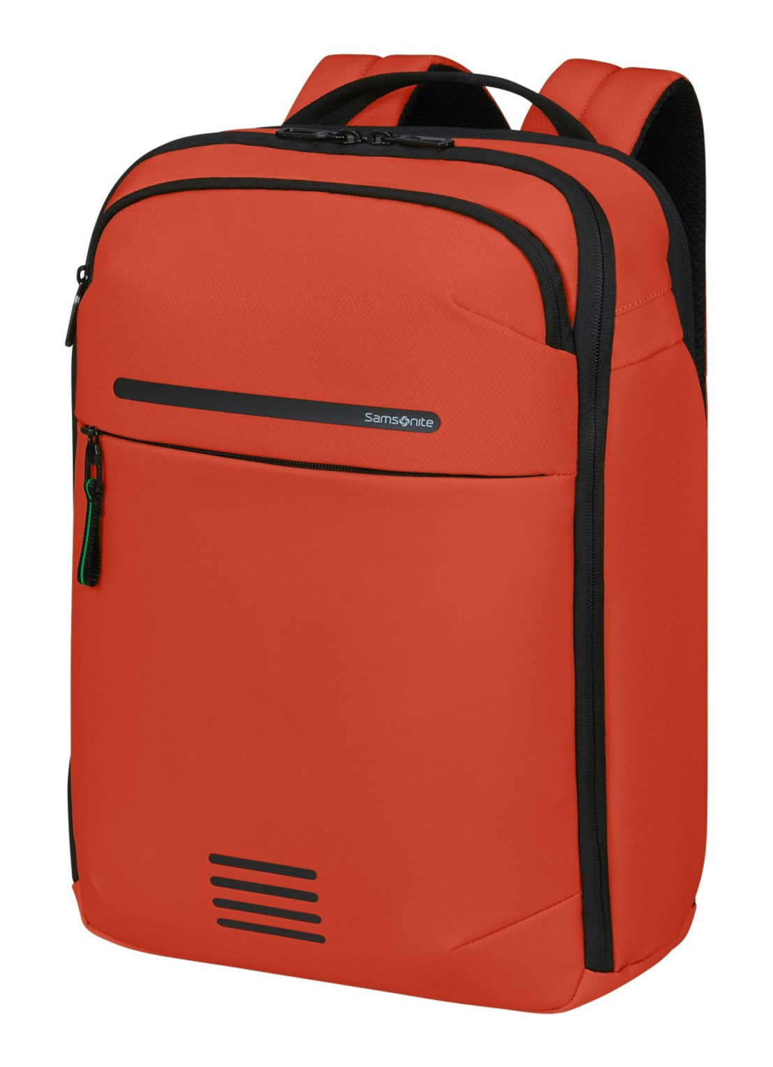 Samsonite Moderny laptoprugzak met 15,6 inch laptopvak - voorkant 3 roodbruin