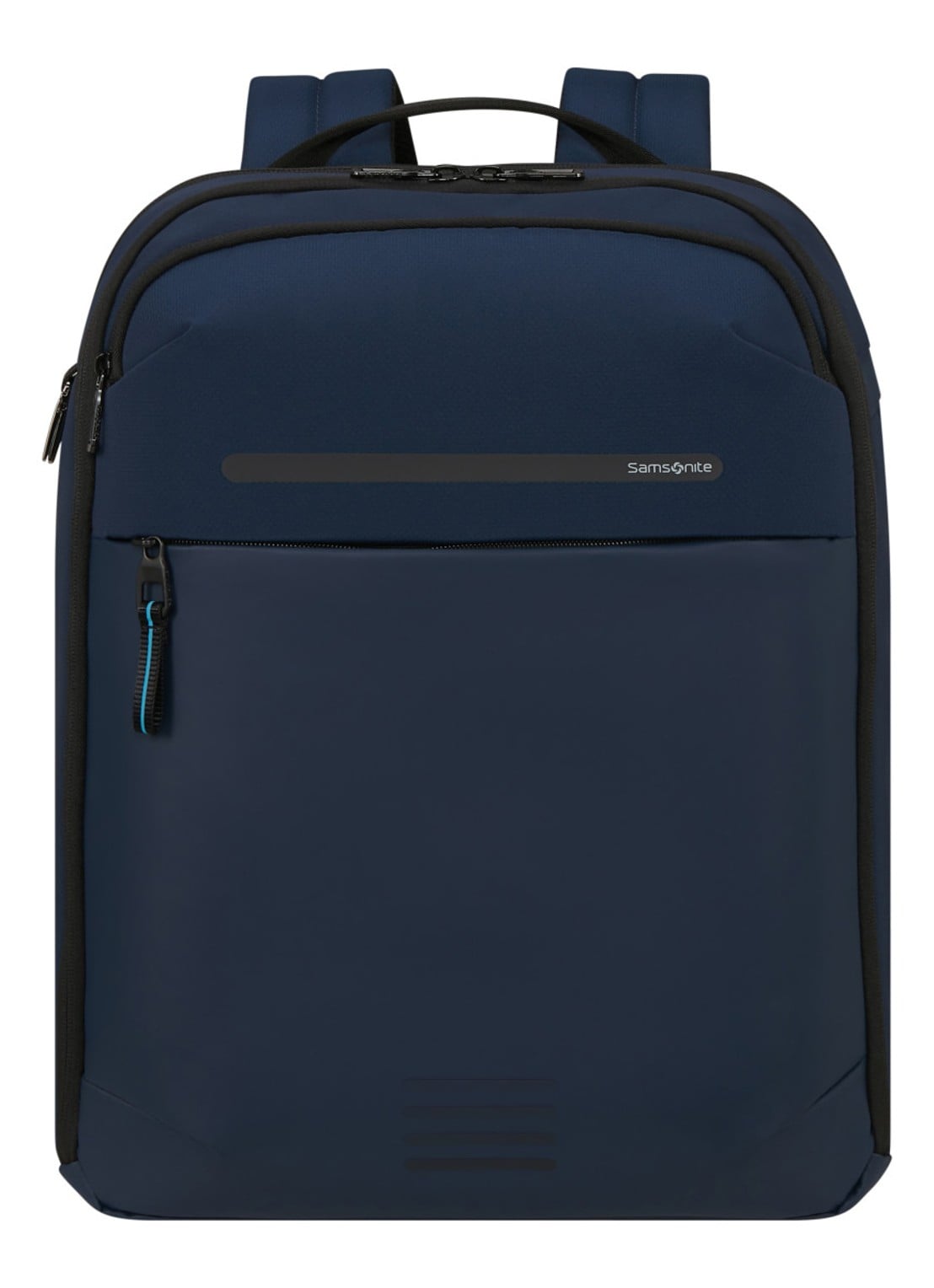 Samsonite Moderny laptoprugzak met 17,3 inch laptopvak - voorkant blauw