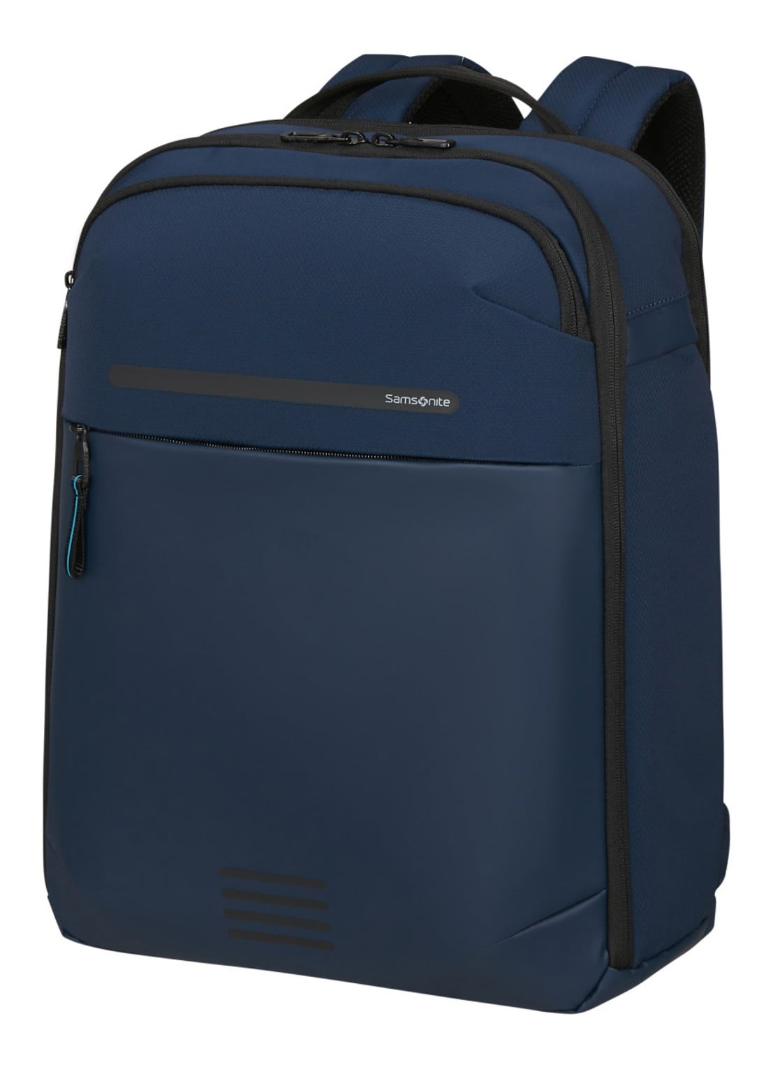 Samsonite Moderny laptoprugzak met 17,3 inch laptopvak - voorkant 2 blauw