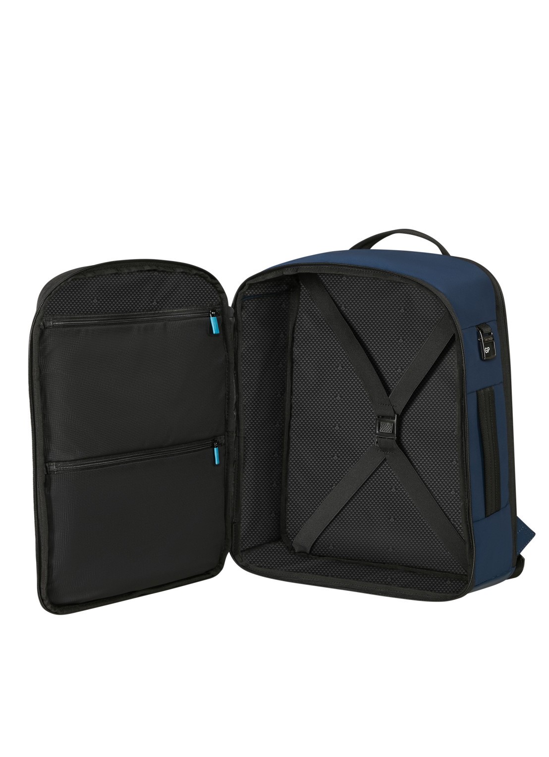 Samsonite Moderny M rugzak - detail 2 blauw