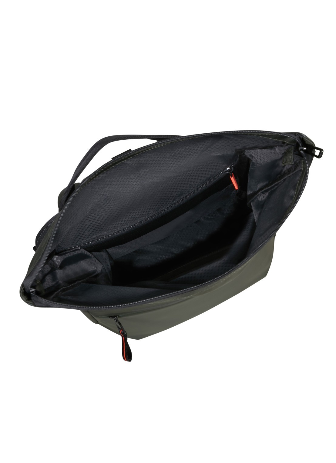 Samsonite Moderny rugzak met 15,6 inch laptopvak - achterkant 2 legergroen