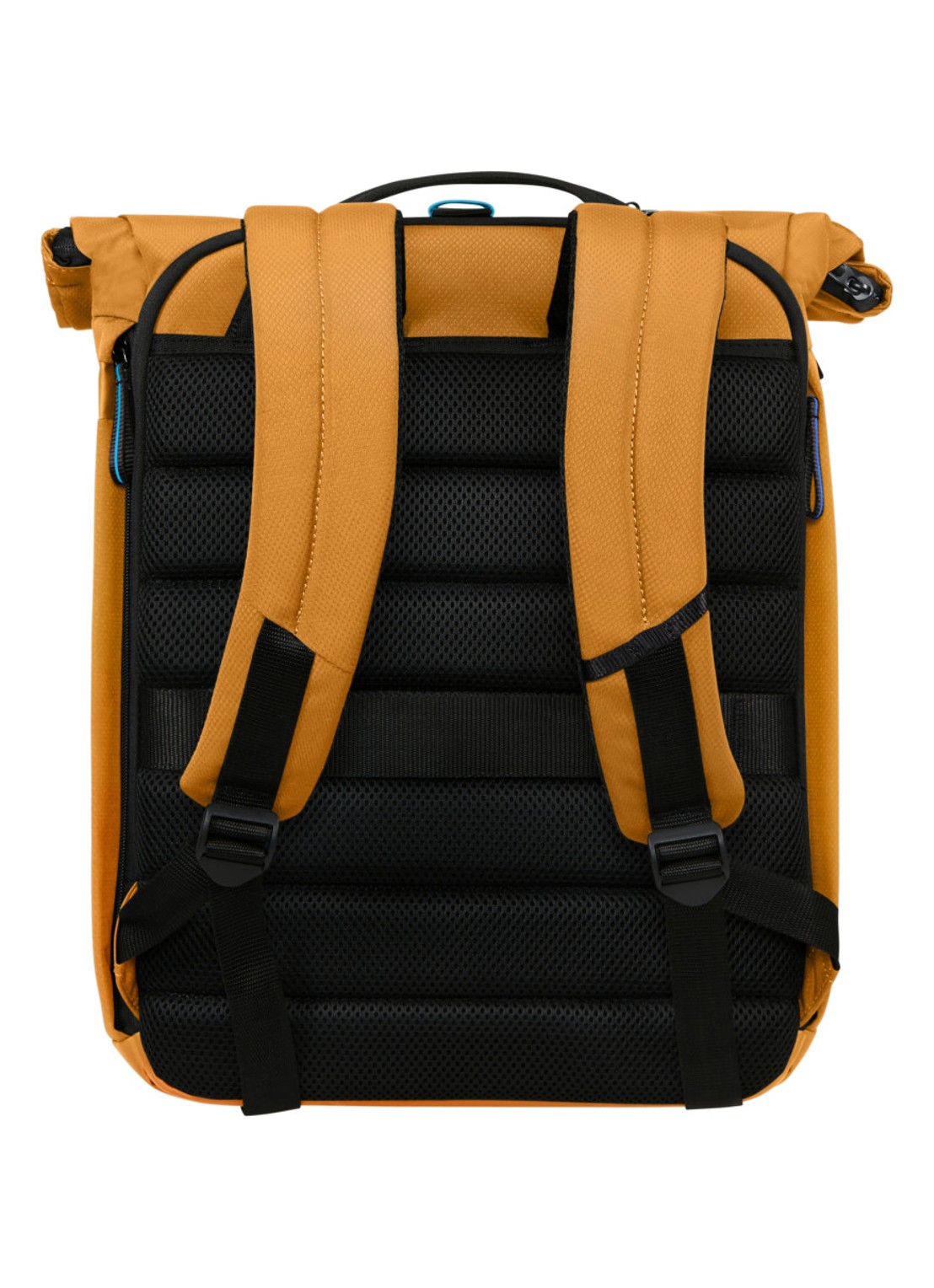 Samsonite Moderny rugzak met 15,6 inch laptopvak - achterkant 3 mosterd