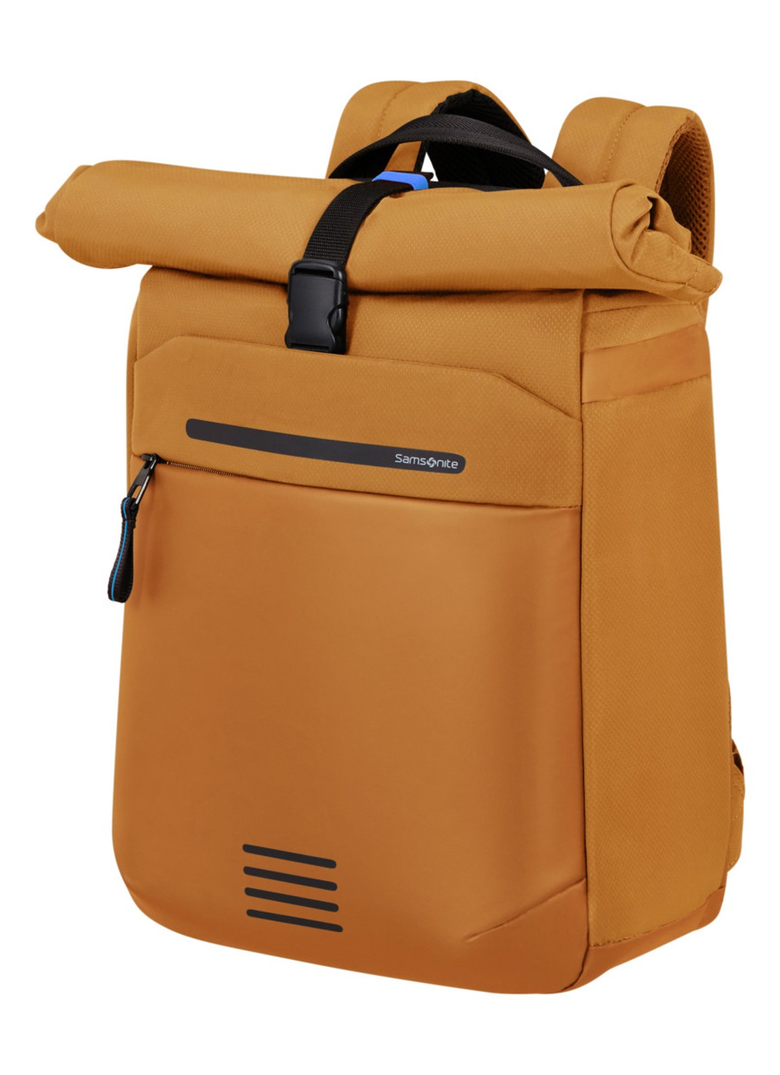Samsonite Moderny rugzak met 15,6 inch laptopvak - voorkant 2 mosterd