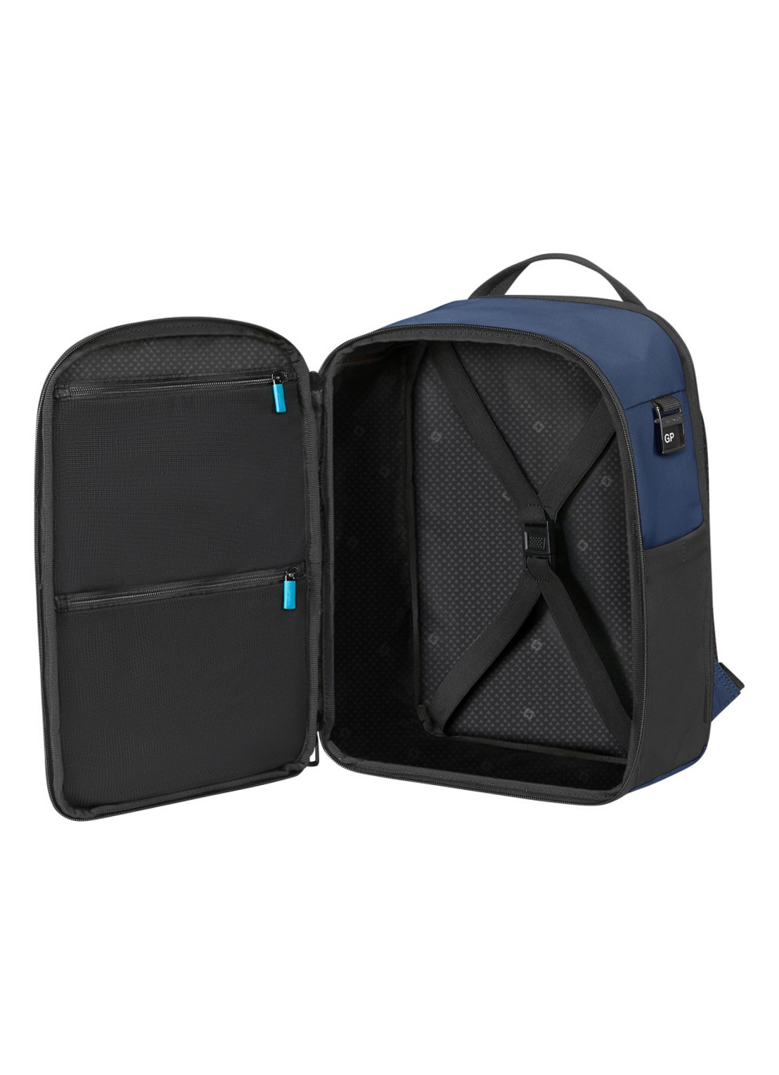 Samsonite Moderny S rugzak - achterkant 3 blauw