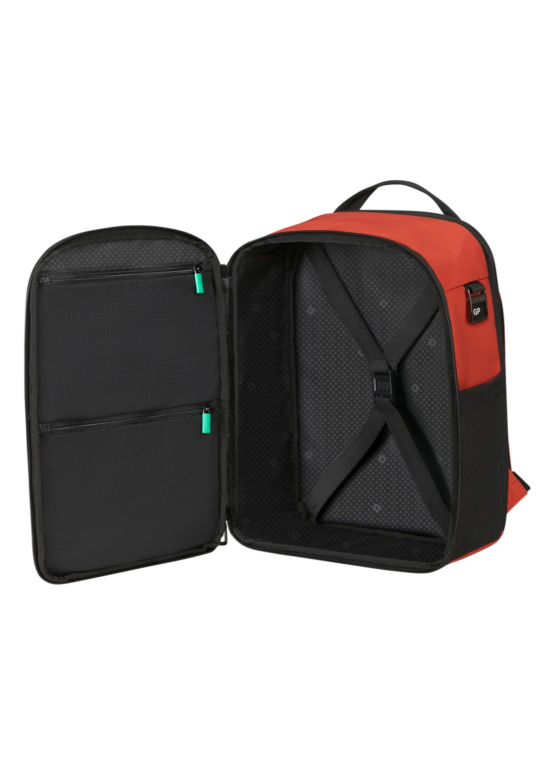 Samsonite Moderny S rugzak - achterkant 3 rood