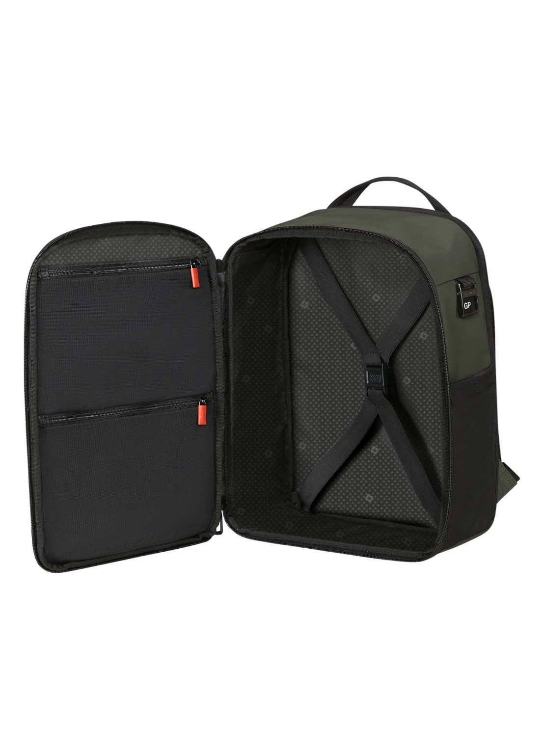 Samsonite Moderny XS rugzak - achterkant 4 groen