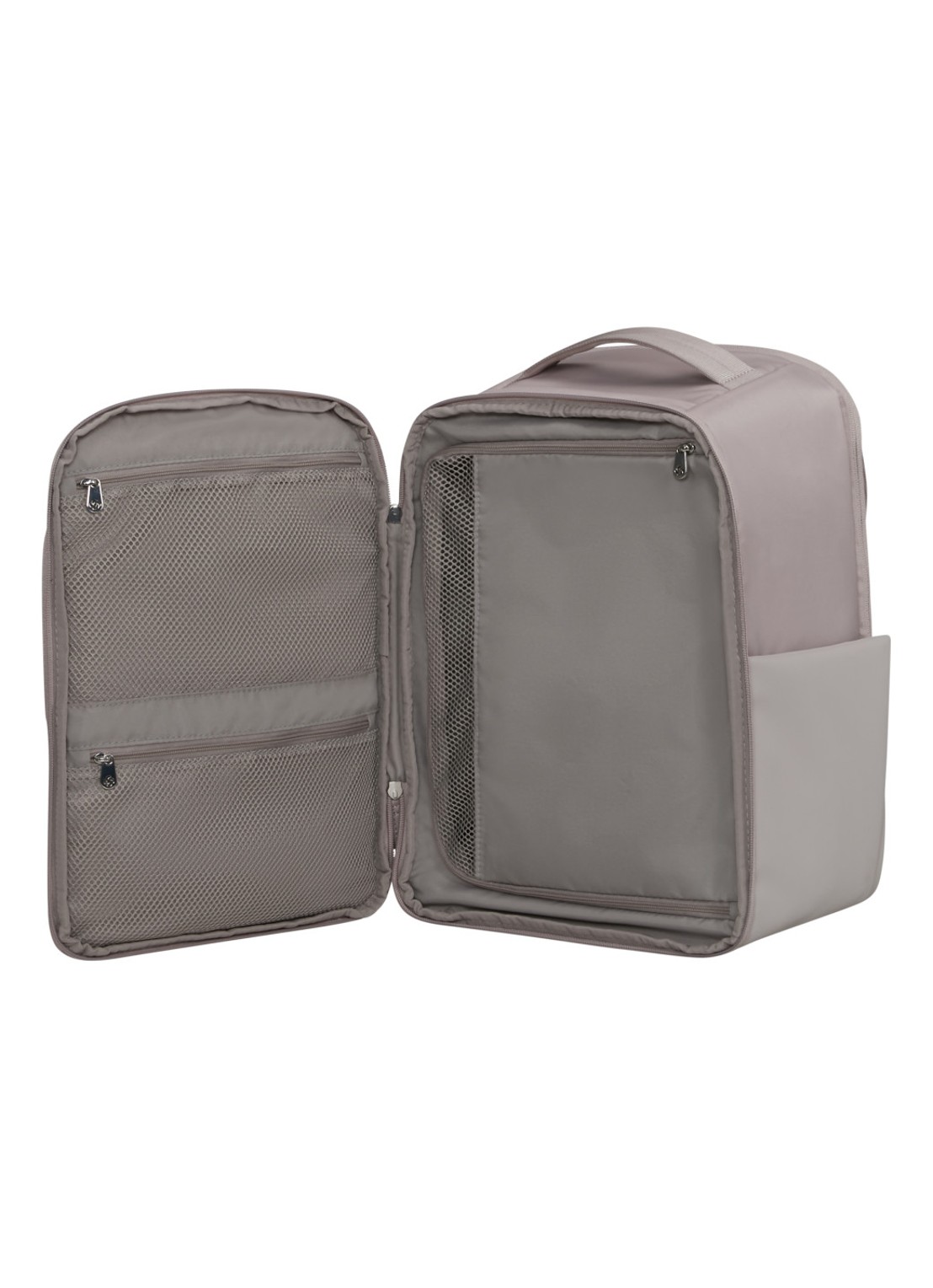 Samsonite Move Journey rugzak met 14 inch laptopvak - achterkant 2 beige