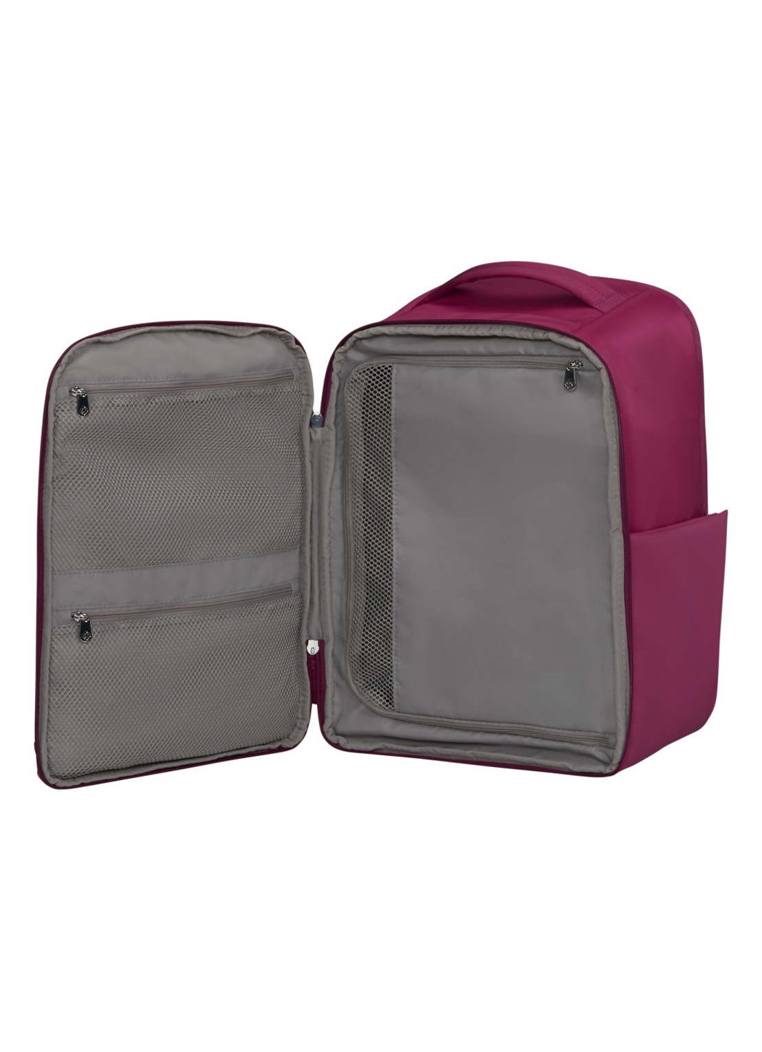 Samsonite Move Journey rugzak met 14 inch laptopvak - detail fuchsia