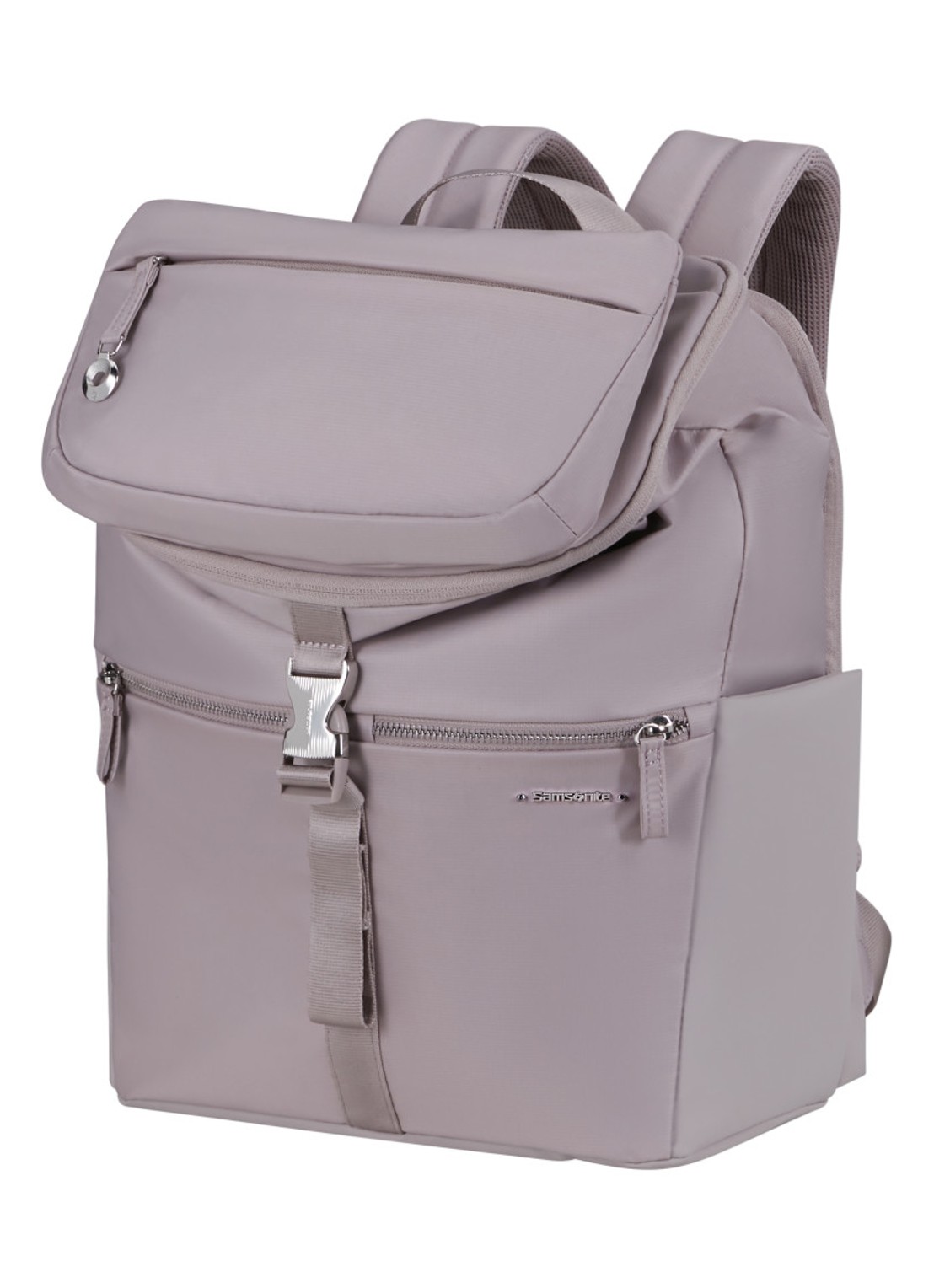 Samsonite Move journey rugzak met 15,6 inch laptopvak - voorkant 2 beige