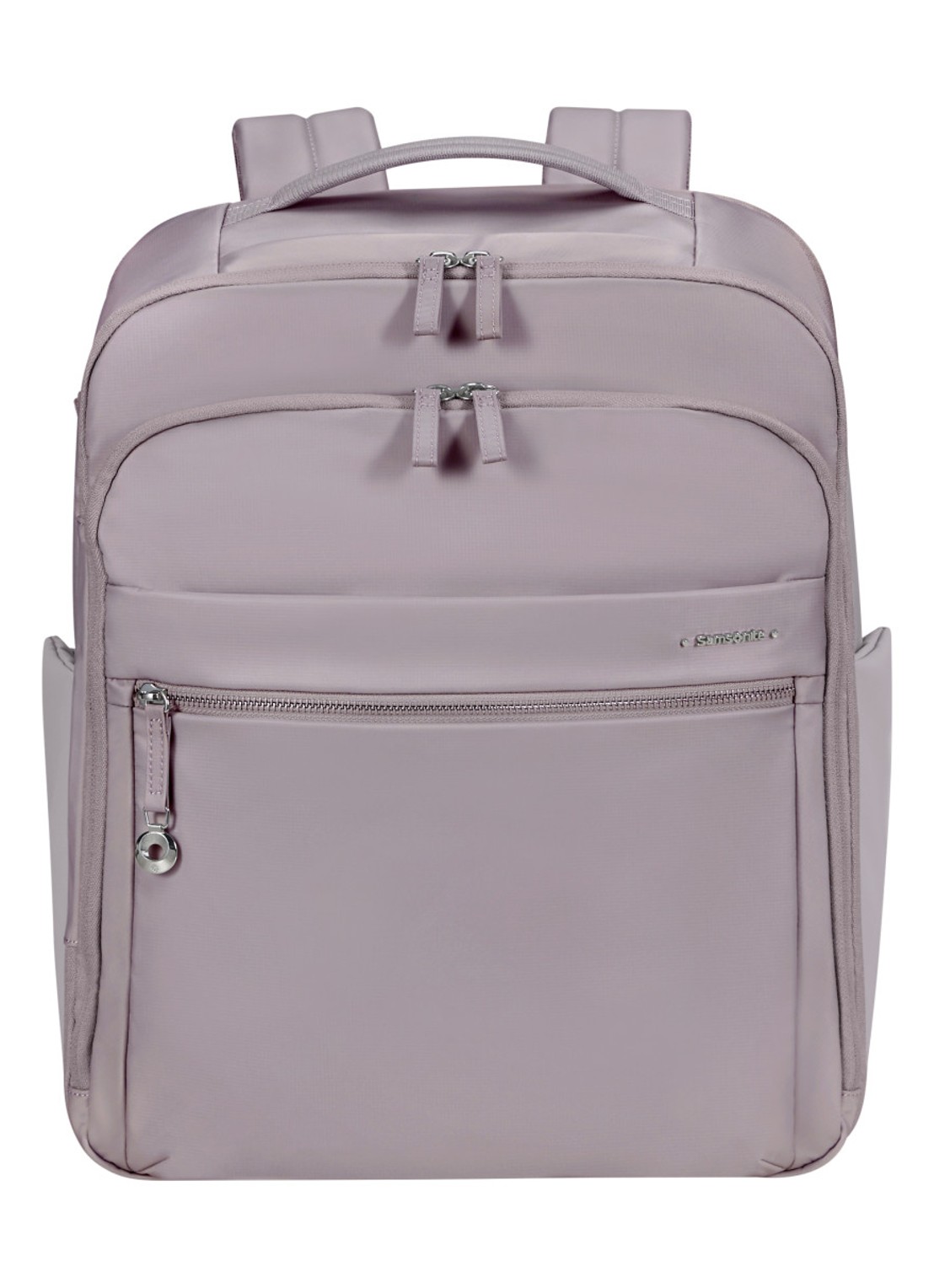 Samsonite Move Journey rugzak met logo - voorkant 2 beige